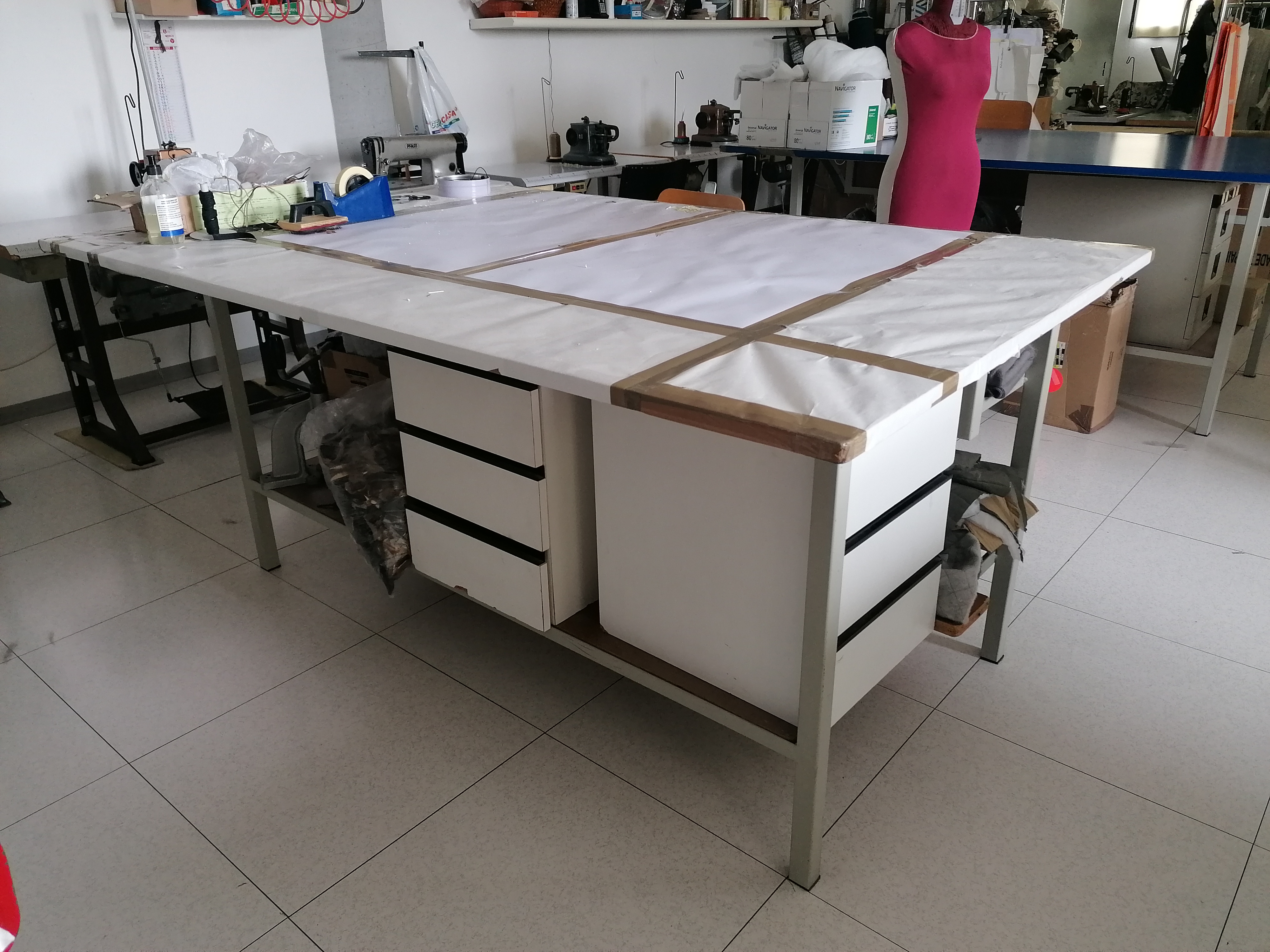 Tavolo da lavoro 220x130 in vendita - foto 1