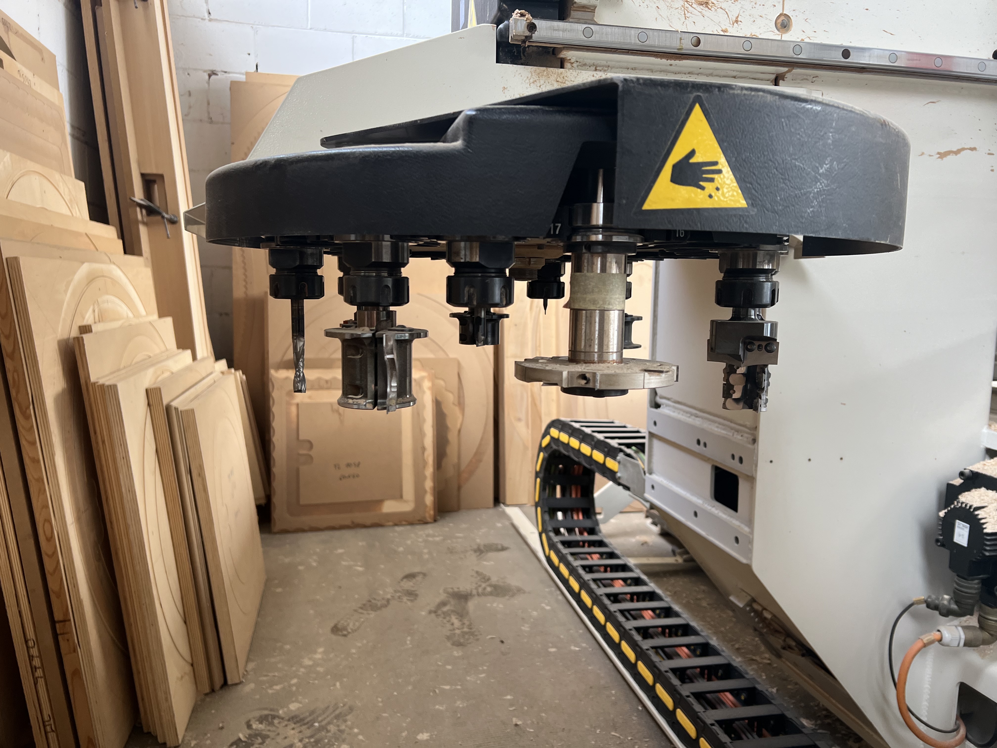 CNC SCM MOD. RECORD 210 AXL 4 ASSI in vendita - foto 5