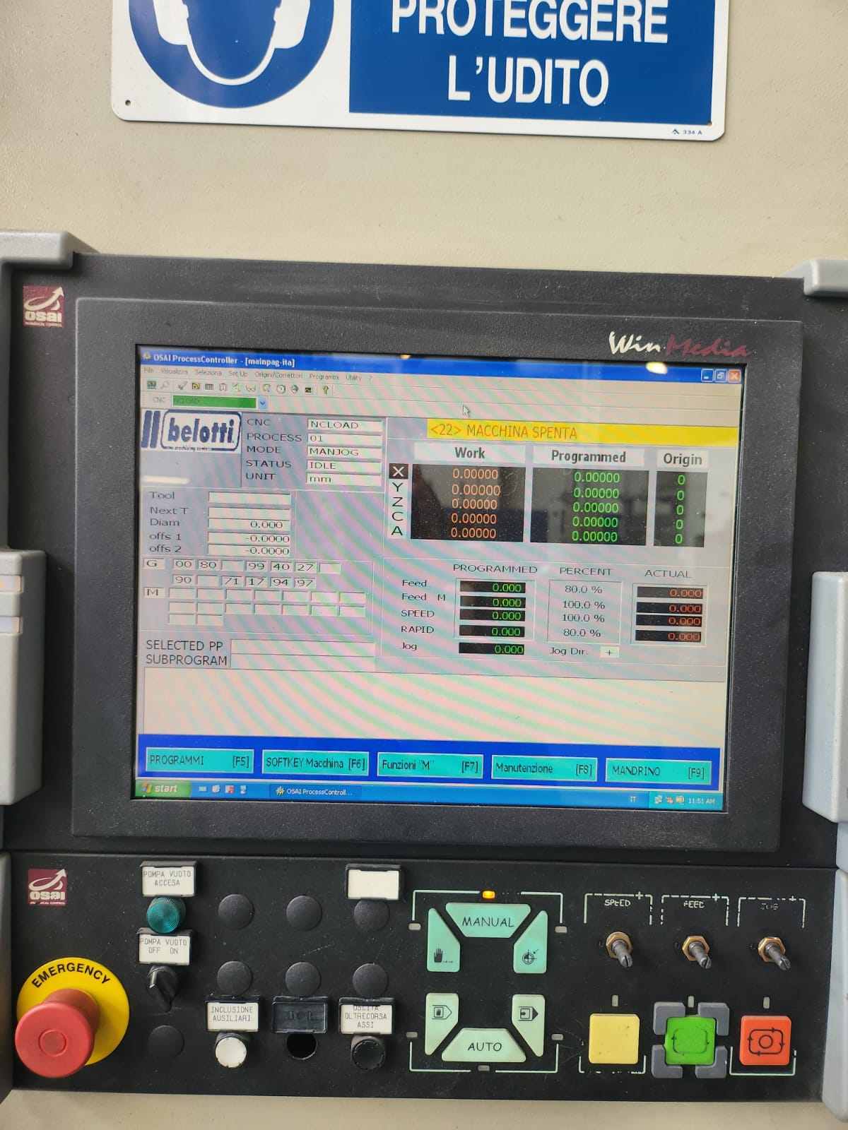 CENTRO DI LAVORO BELOTTI MKN 1612 in vendita - foto 7