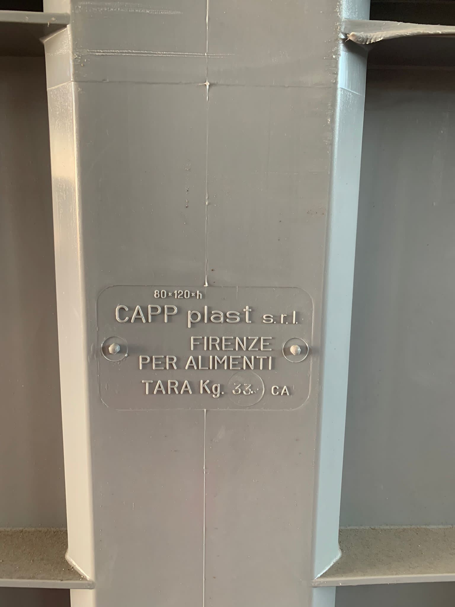 CESTONI (BINS) MARCA CAPP PLAST - PER USO ALIMENTARE in vendita - foto 3