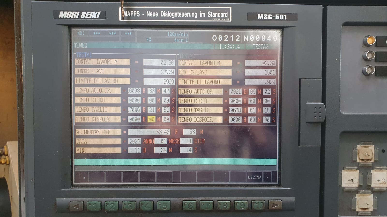Mori Seiki NT 2000 SZ in vendita - foto 8