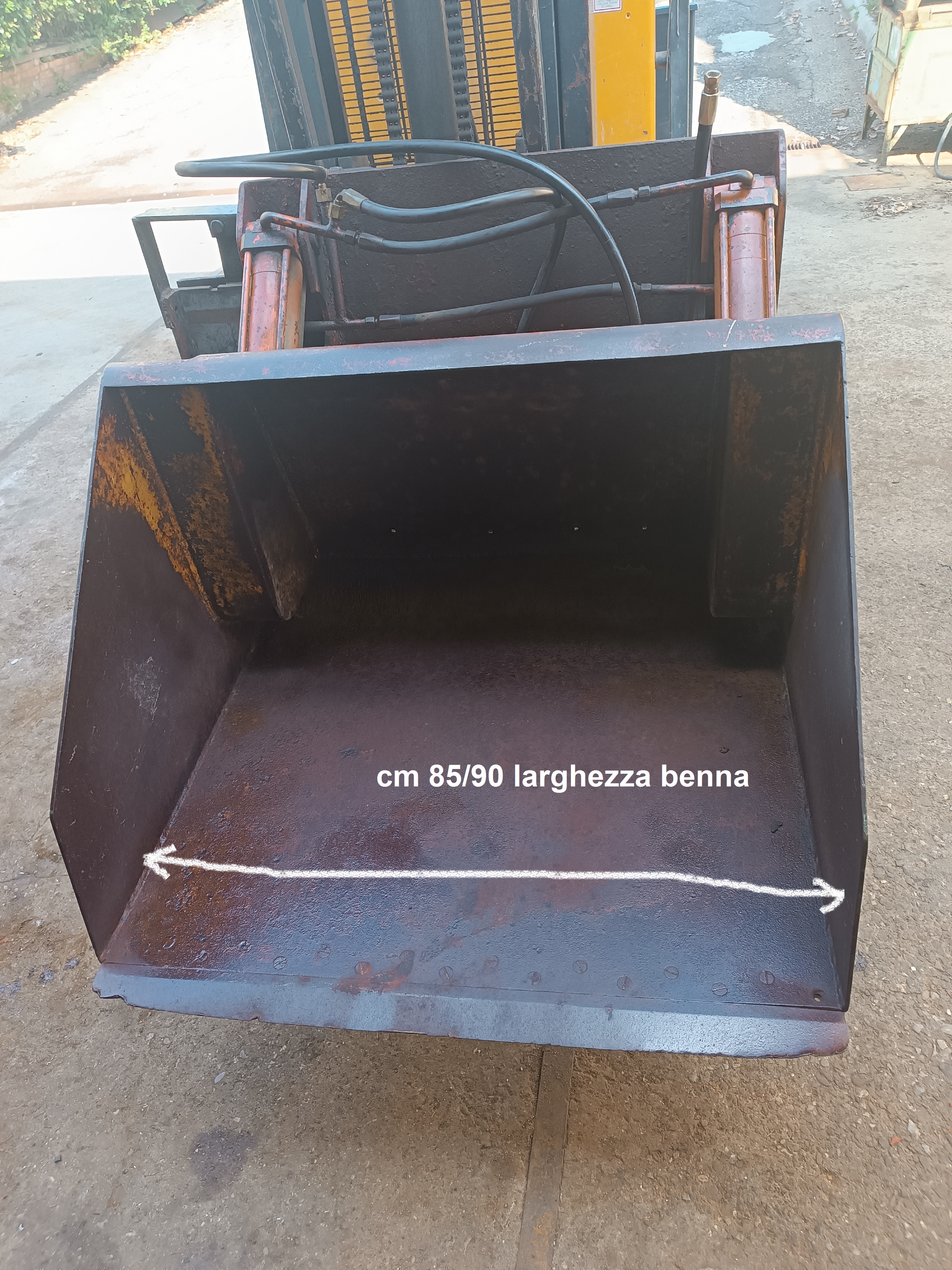 benna idraulica  carrello elevatore  in vendita - foto 3