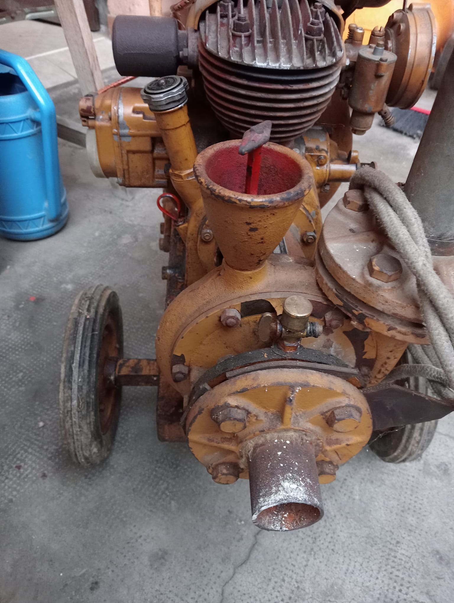 Motopompa Slanzi Anni '50 - Modello FM40 SA12  in vendita - foto 5