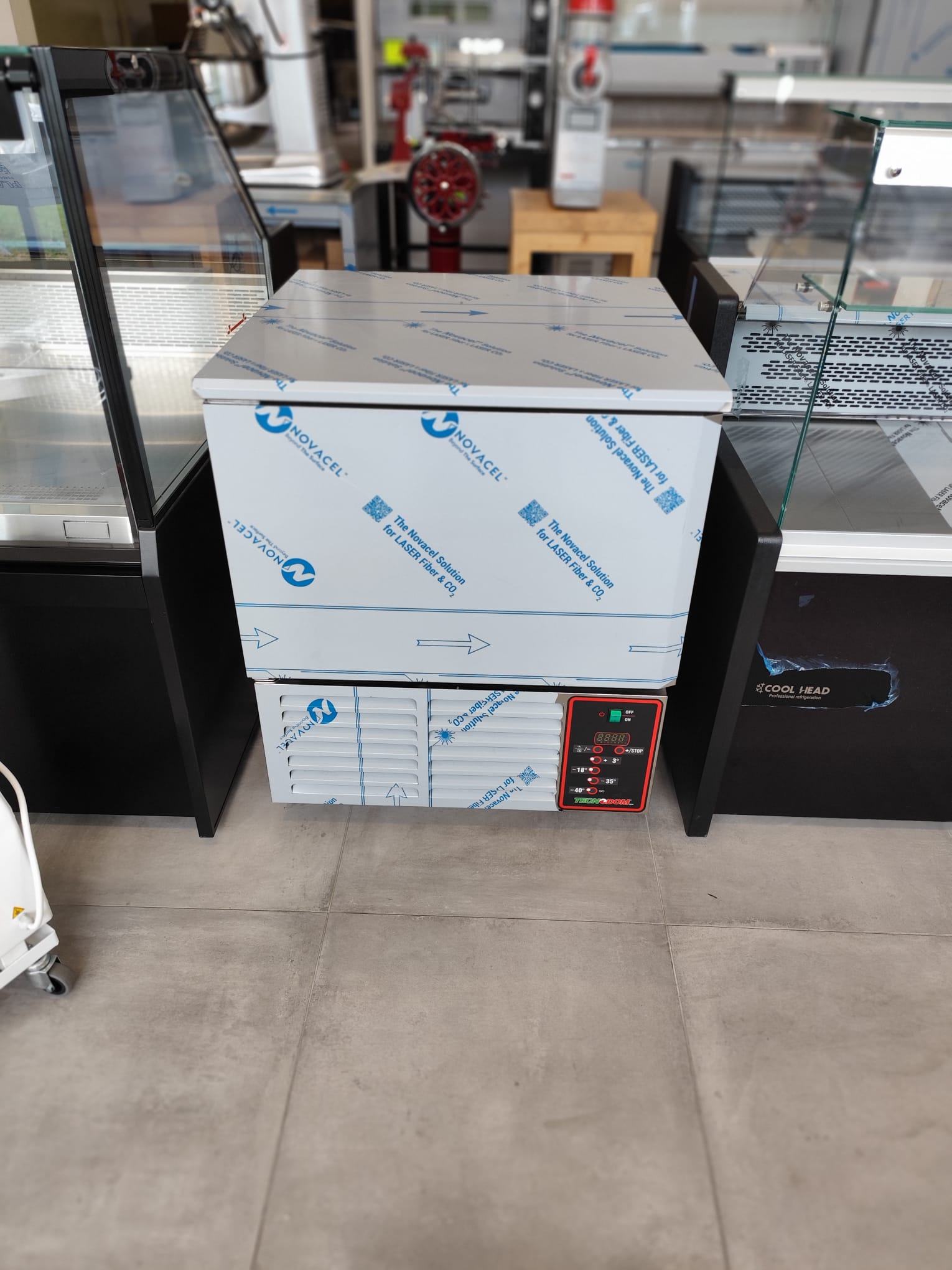Frigo acciaio 700lt - Abbattitore 5 teglie -40°C in vendita - foto 7