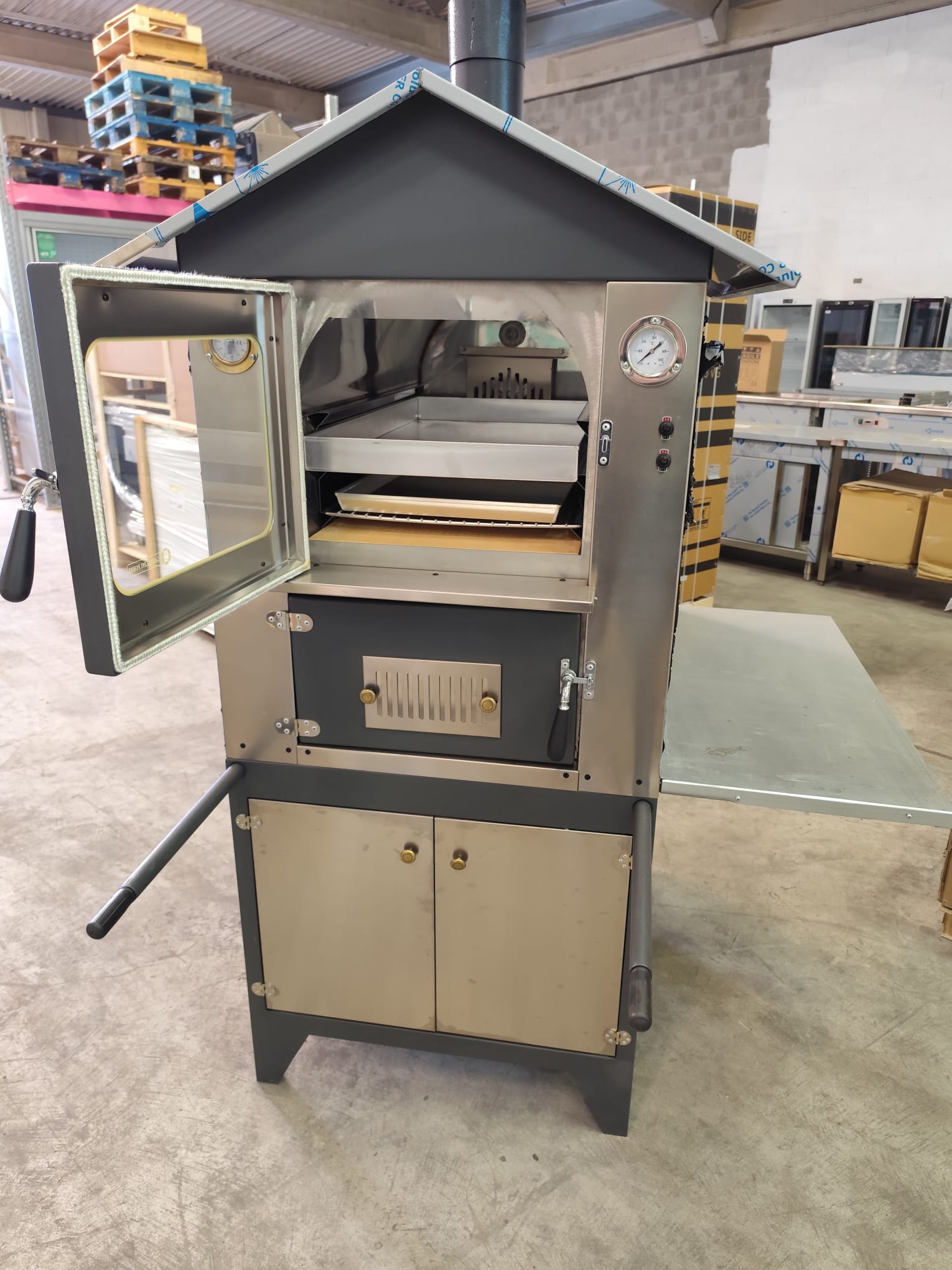 Forno a legna da esterni 43x80 pronta consegna in vendita - foto 6