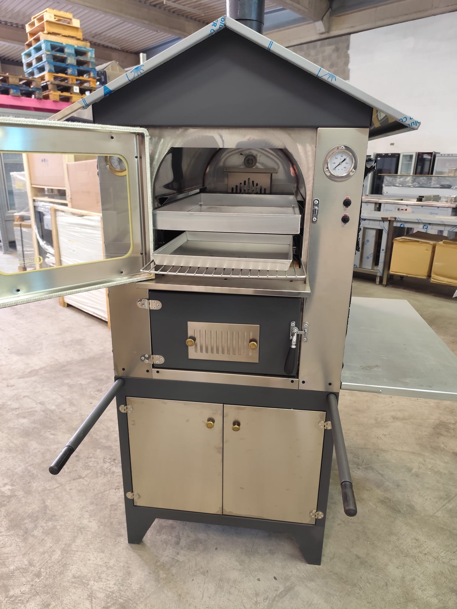 Forno a legna da esterni 43x80 pronta consegna in vendita - foto 2