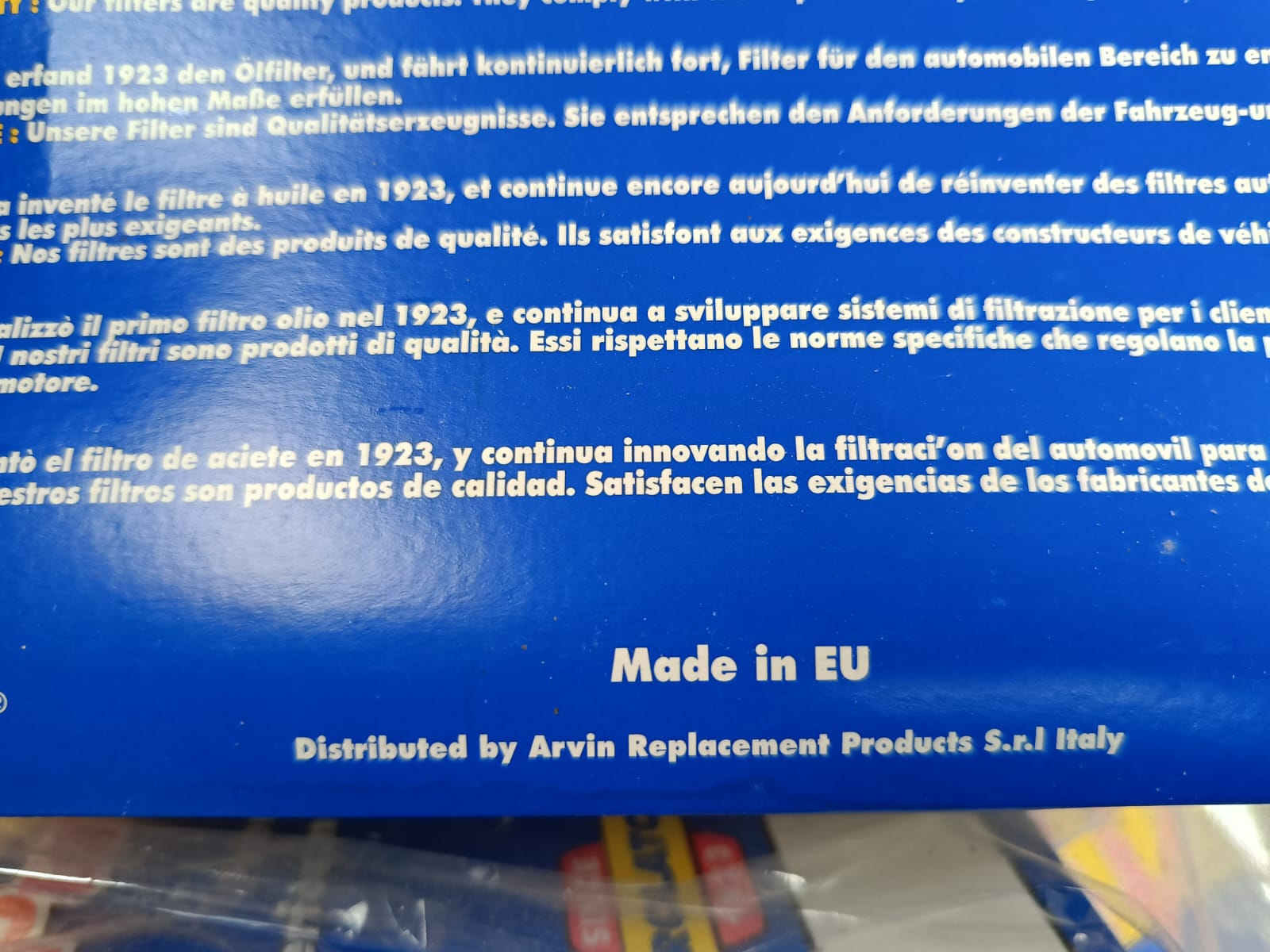 STOCK FILTRI PUROLATOR in vendita - foto 15