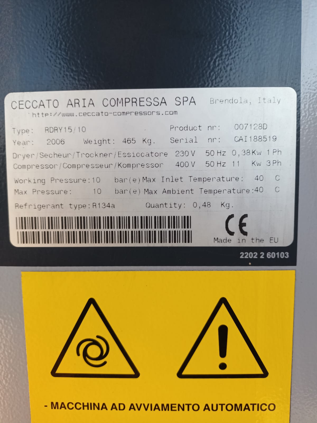 CECCATO  CSA 15 in vendita - foto 3