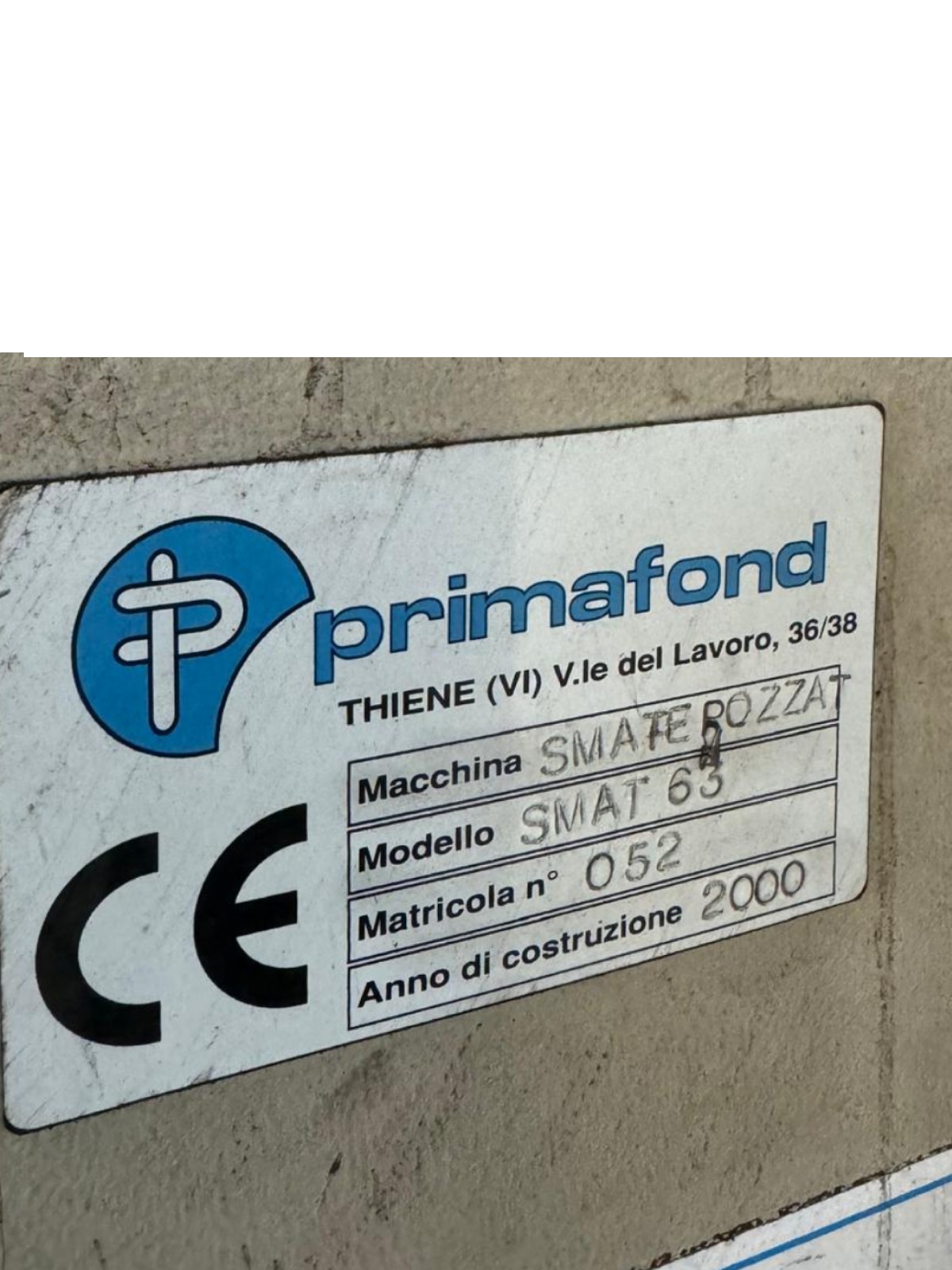 SMATEROZZATORE A CUNEO completo di gru bandiera  in vendita - foto 5