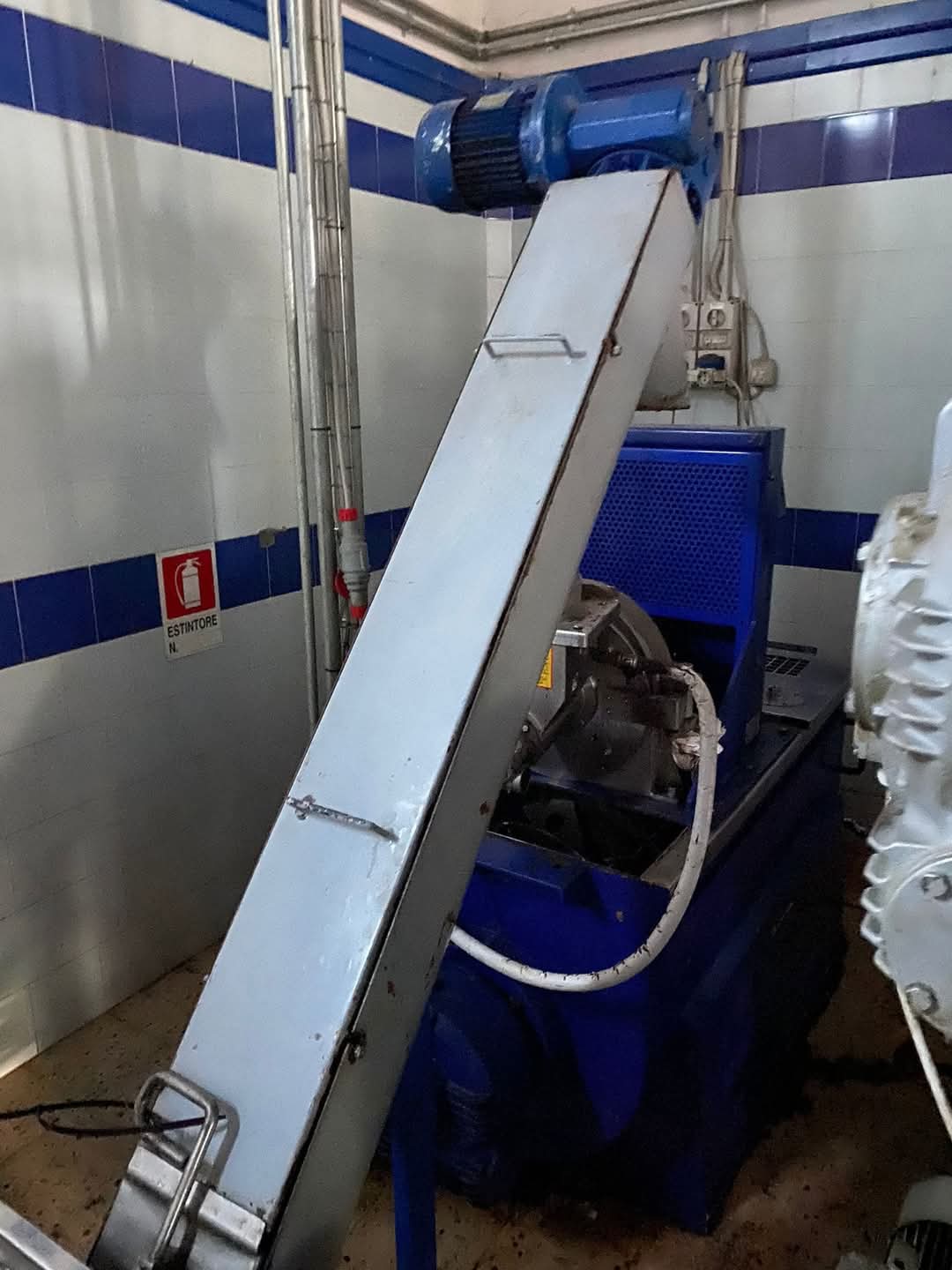 Elevatore coclea e tramoggia acciaio  in vendita - foto 1