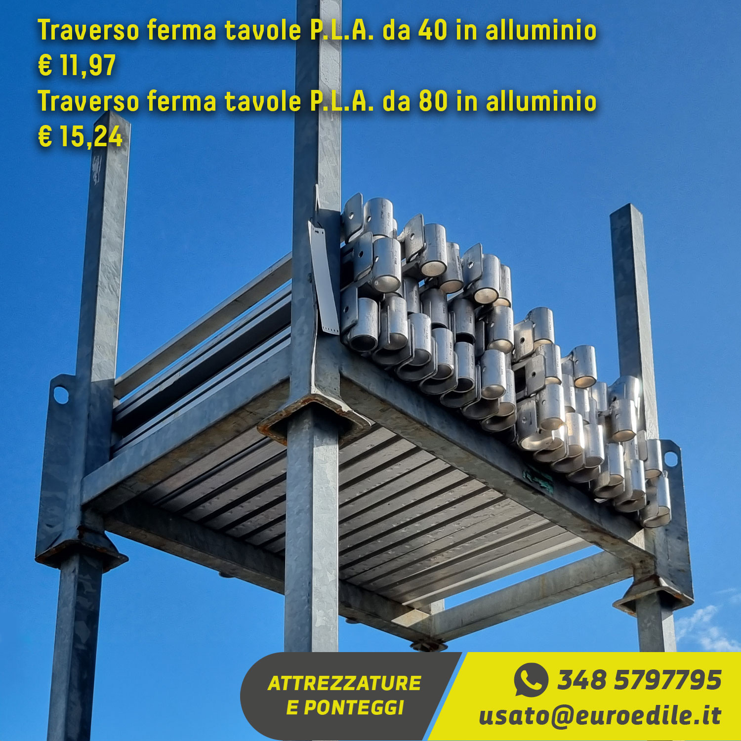 Ponteggio LAMA PILOSIO usato in vendita - foto 5