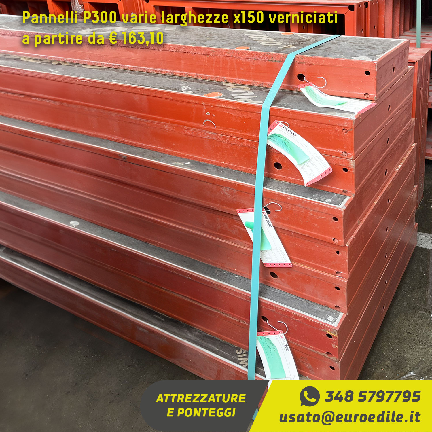 Cassaforma PILOSIO P300 usato - prezzi in foto in vendita - foto 4