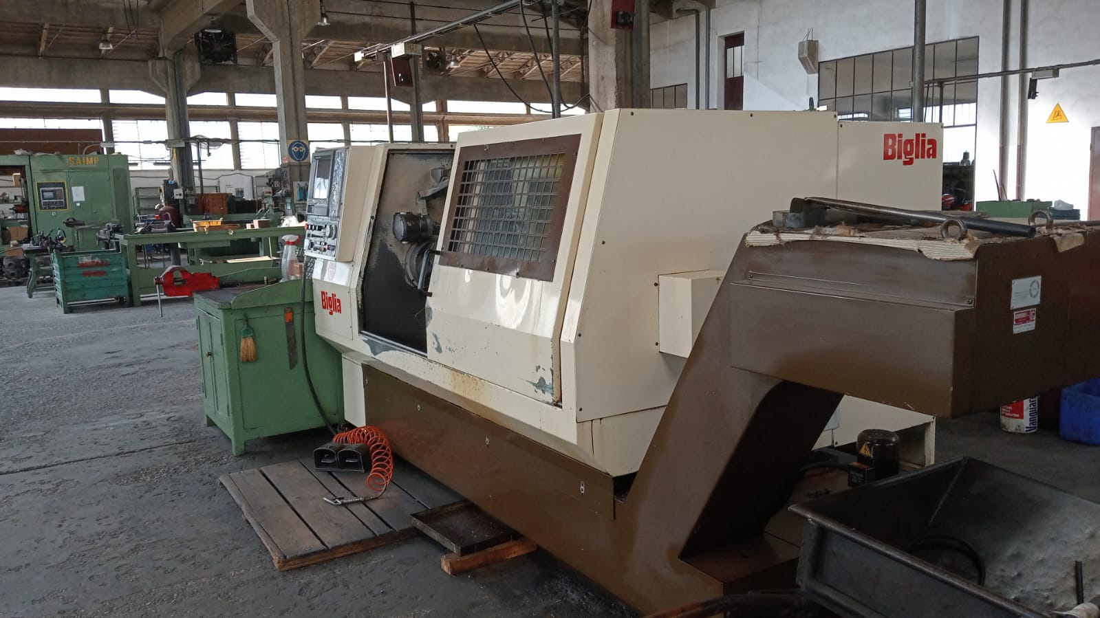 TORNIO CNC BIGLIA ANNO 1990  in vendita - foto 4