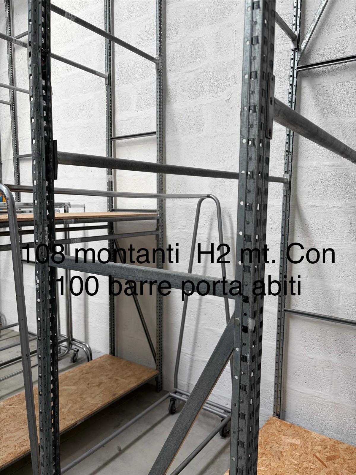 SCAFFALATURE VARIE + SCAFFALI X ABB. + TAVOLO TAGLIO in vendita - foto 4