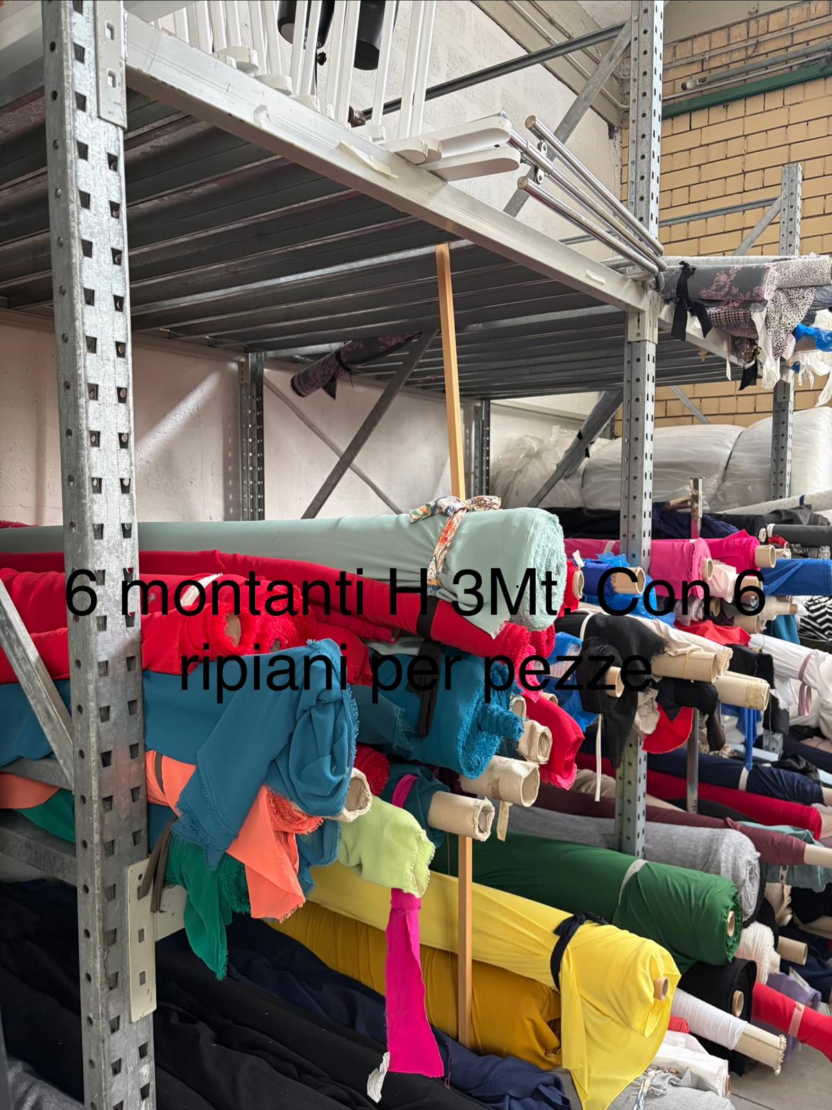 SCAFFALATURE VARIE + SCAFFALI X ABB. + TAVOLO TAGLIO in vendita - foto 3