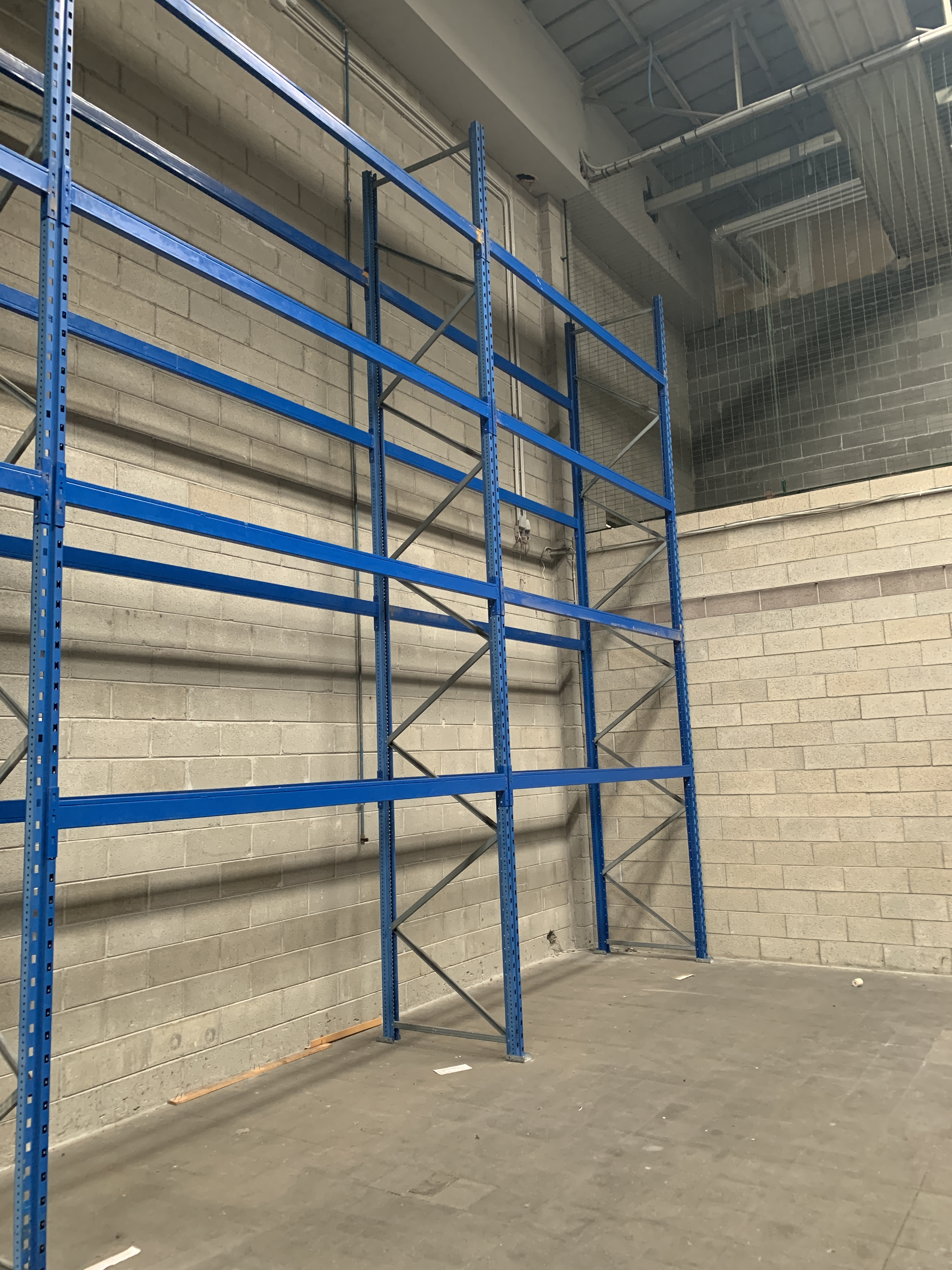 Scaffalatura industriale porta pallet componibile. in vendita - foto 2