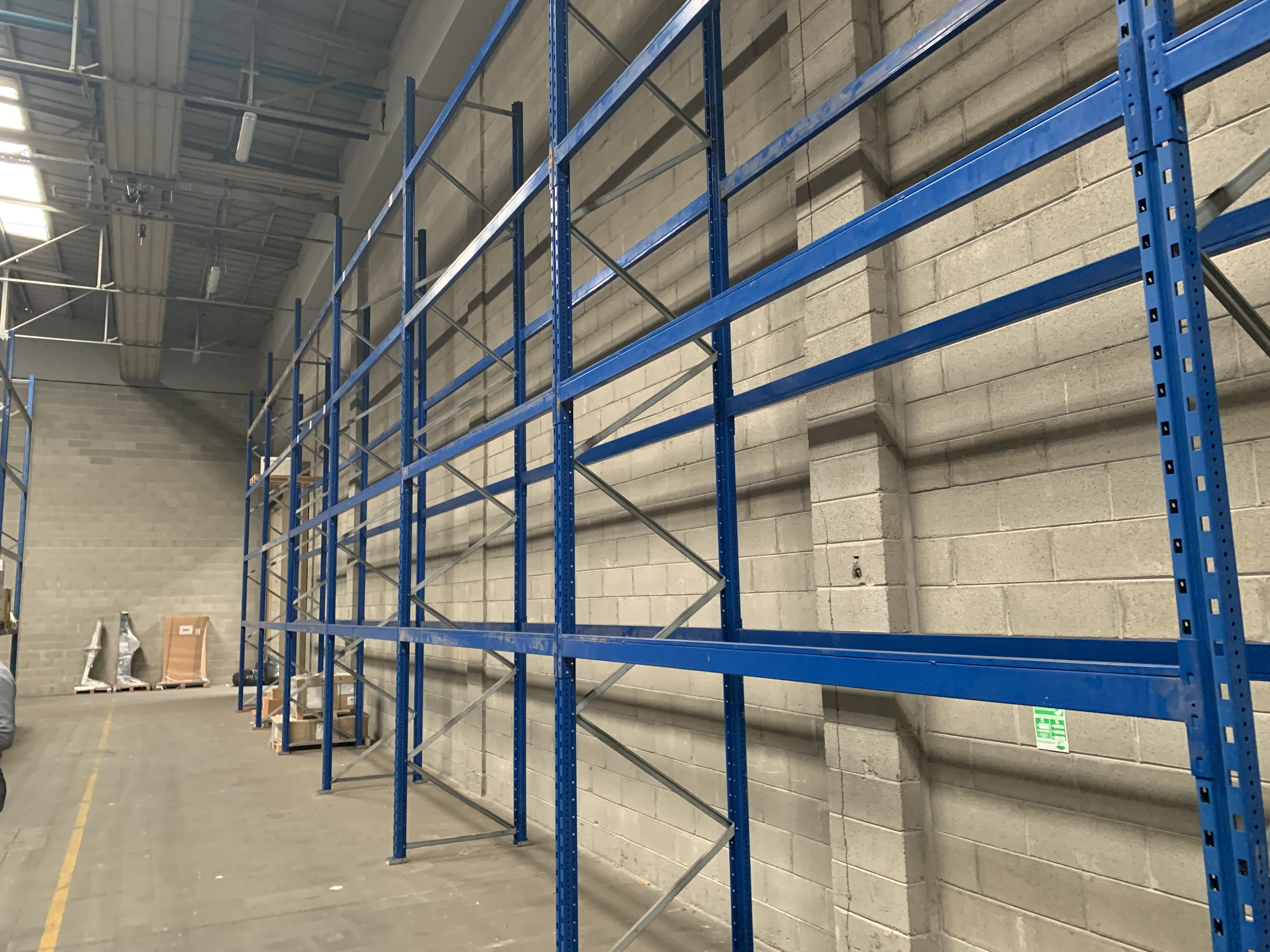 Scaffalatura industriale porta pallet componibile. in vendita - foto 1