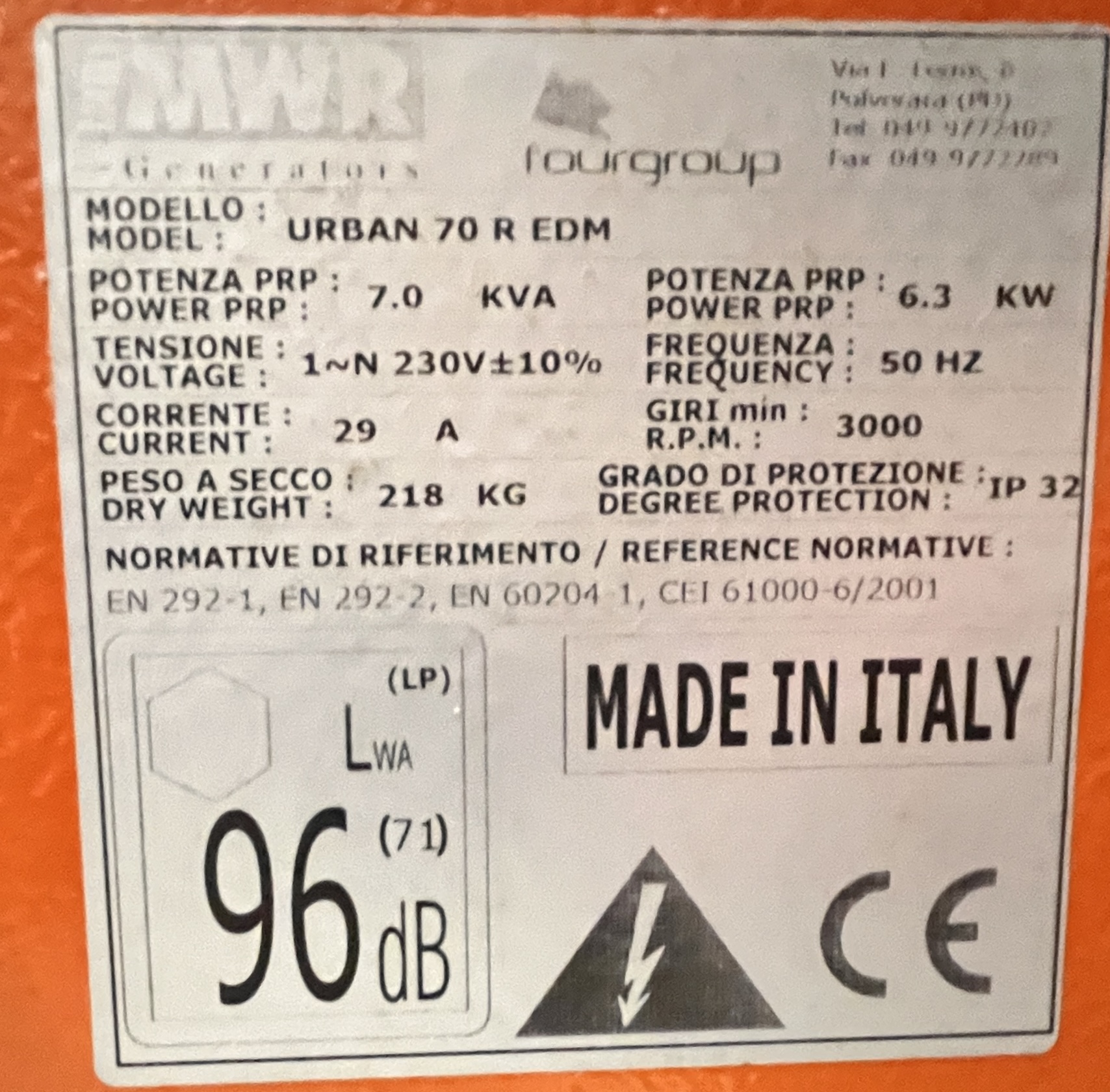 Generatore di emergenza  in vendita - foto 2