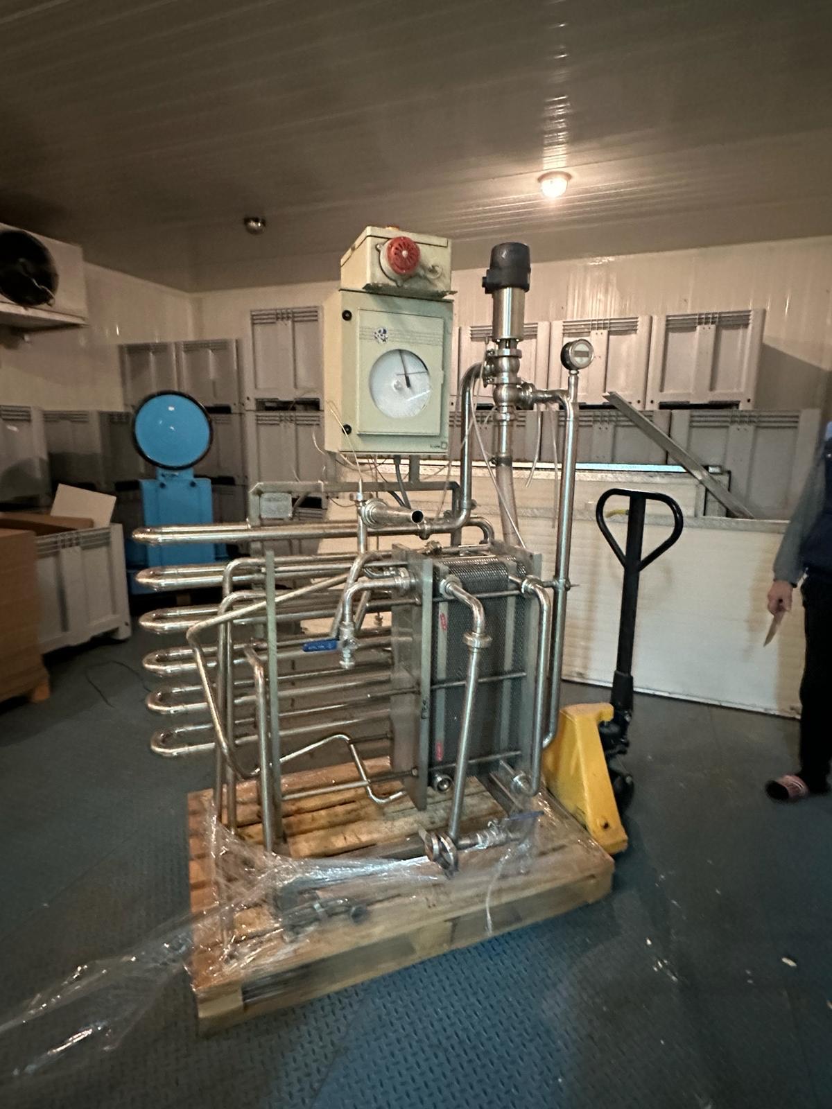 Pastorizzatore semi-nuovo capacita 500kg/h  in vendita - foto 1