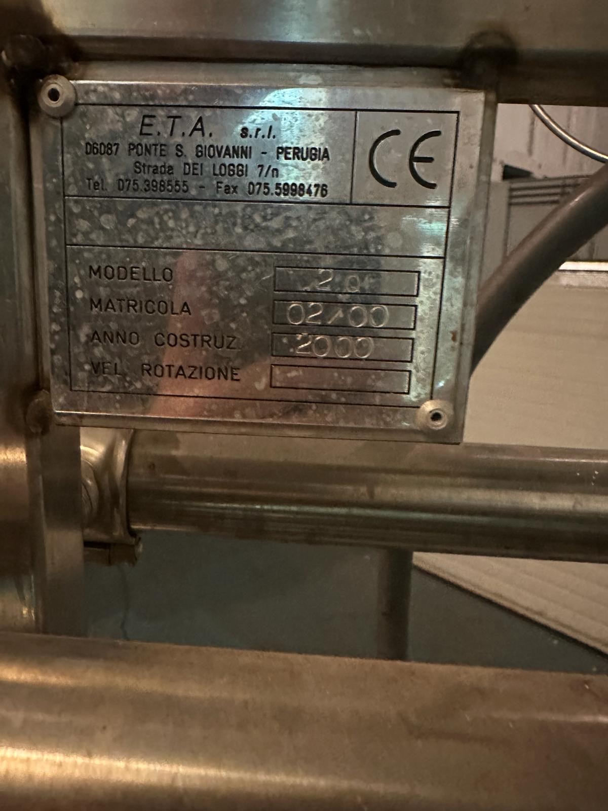 Pastorizzatore semi-nuovo capacita 500kg/h  in vendita - foto 2