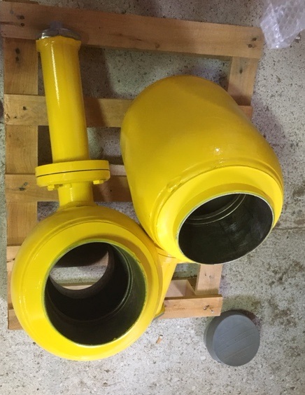 N. 2  Valvole a sfera Klinger DN 150 PN 25  in vendita - foto 1