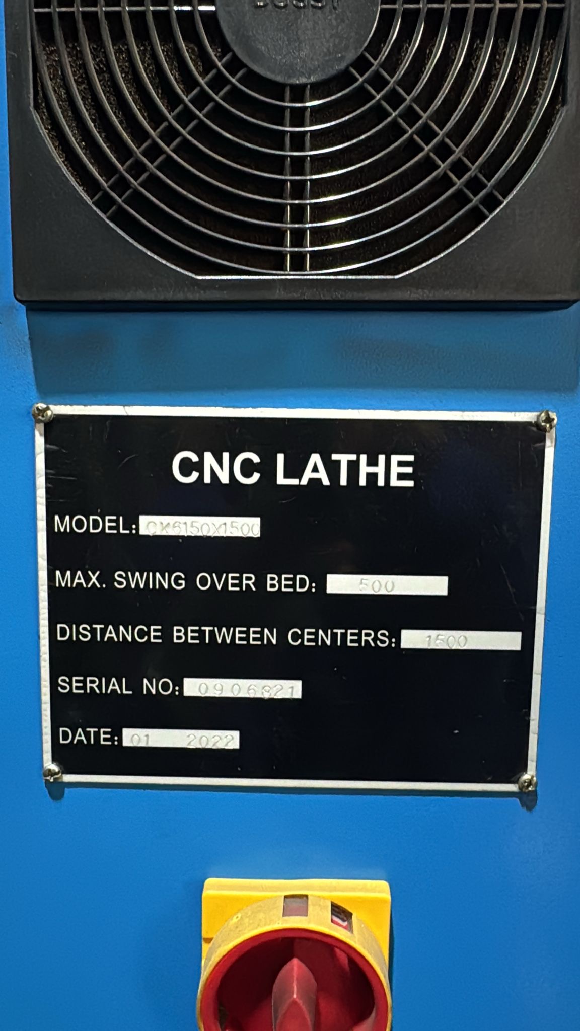 Tornio CNC WMT CK6150 x 1500 – Anno 2022 – Siemens  in vendita - foto 5