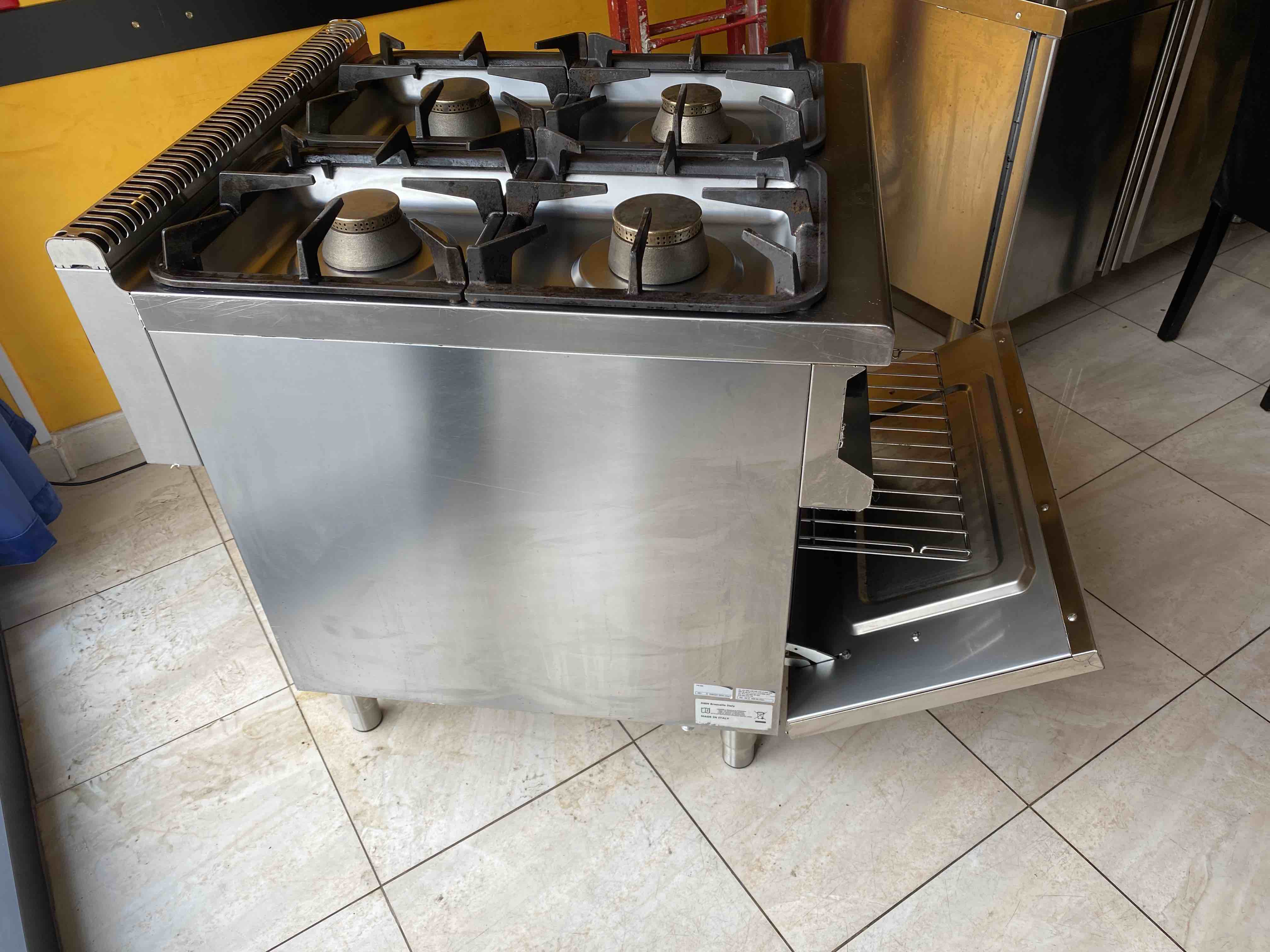 4 FUOCHI SU FORNO GAS LINEA 90 in vendita - foto 5