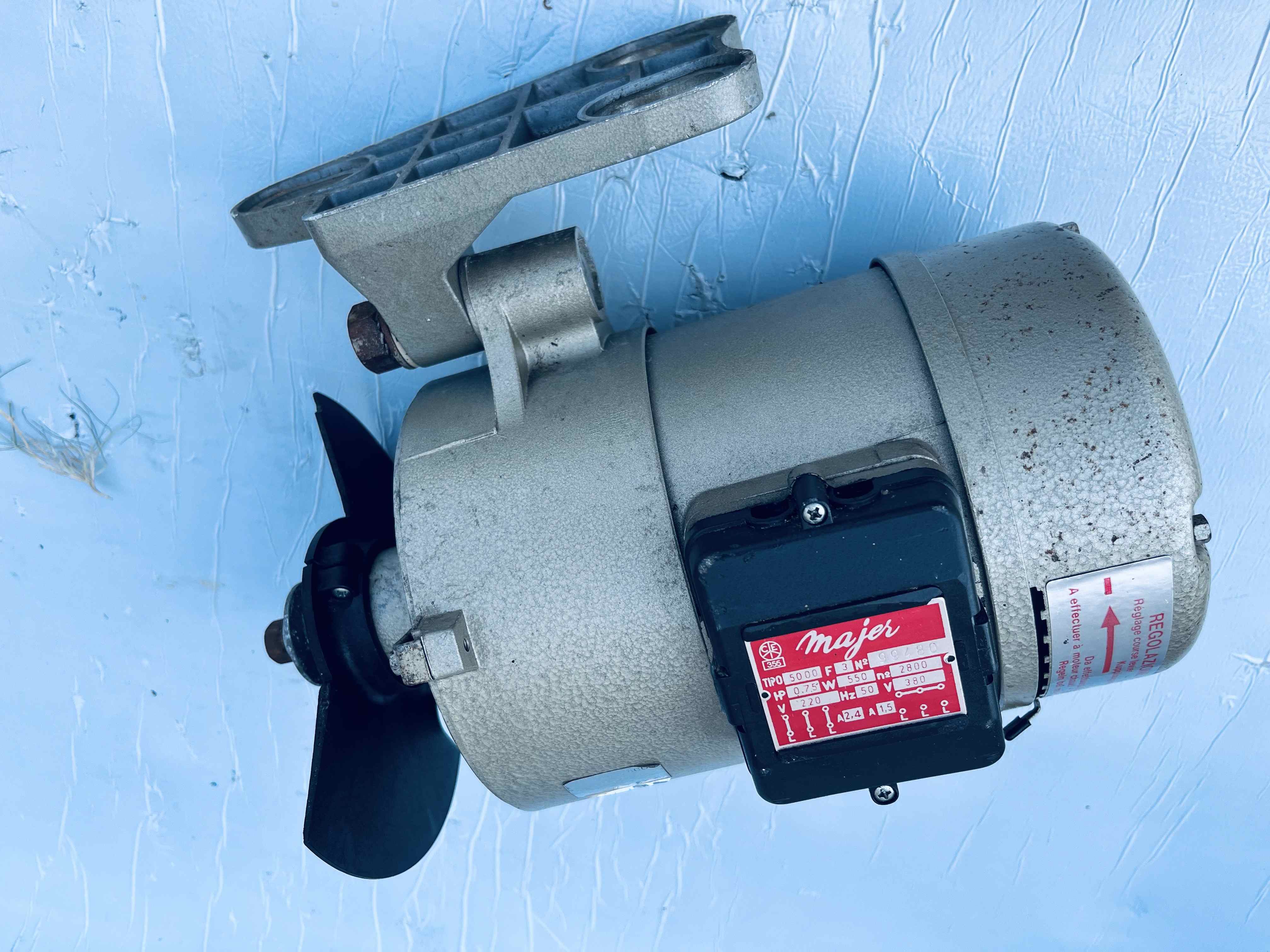 MAJER Motore macchina da Cucire trimonofase - Giri 2800 in vendita - foto 7