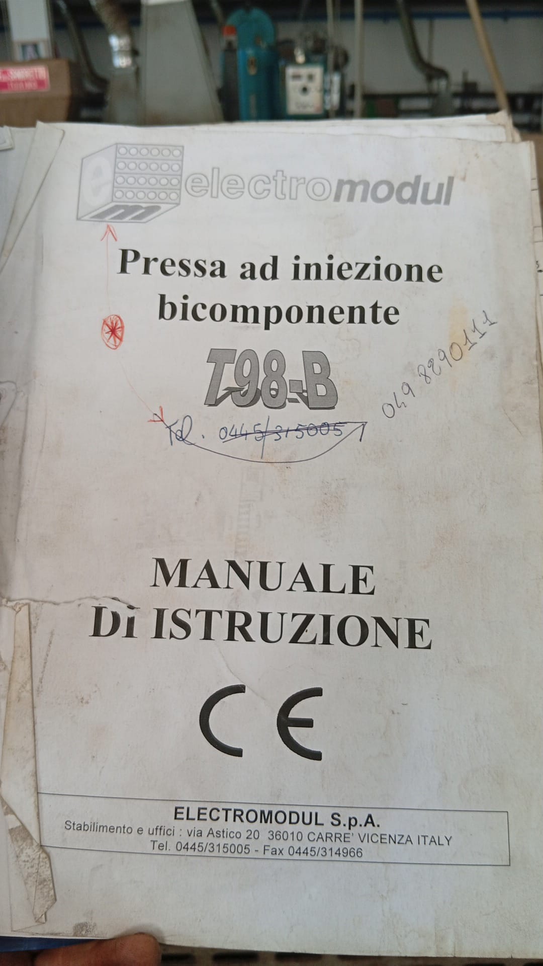 Pressa a Iniezione bicomponente T98-B in vendita - foto 3