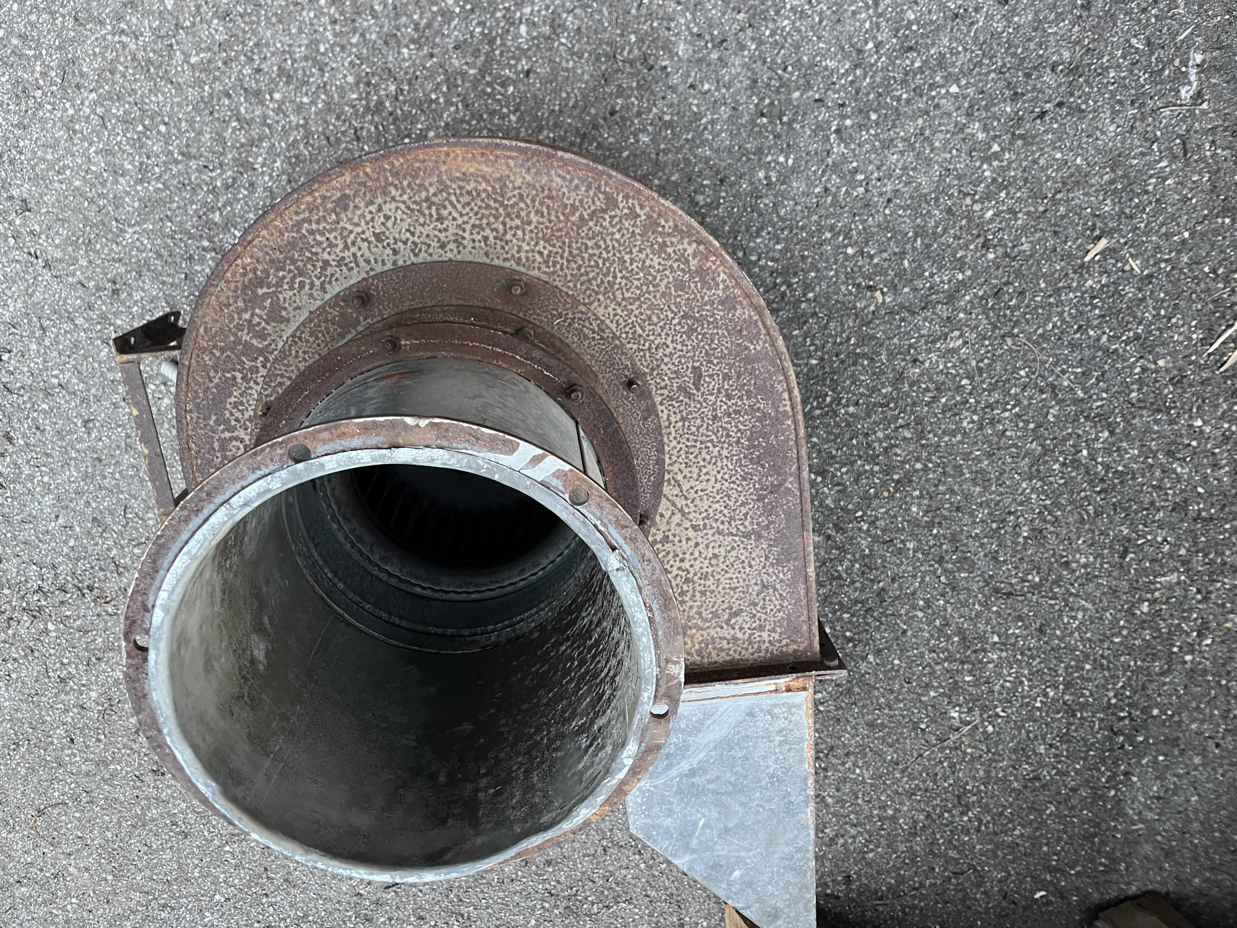 Girante e motore da 0,75 Hp per impianto aspirazione in vendita - foto 3