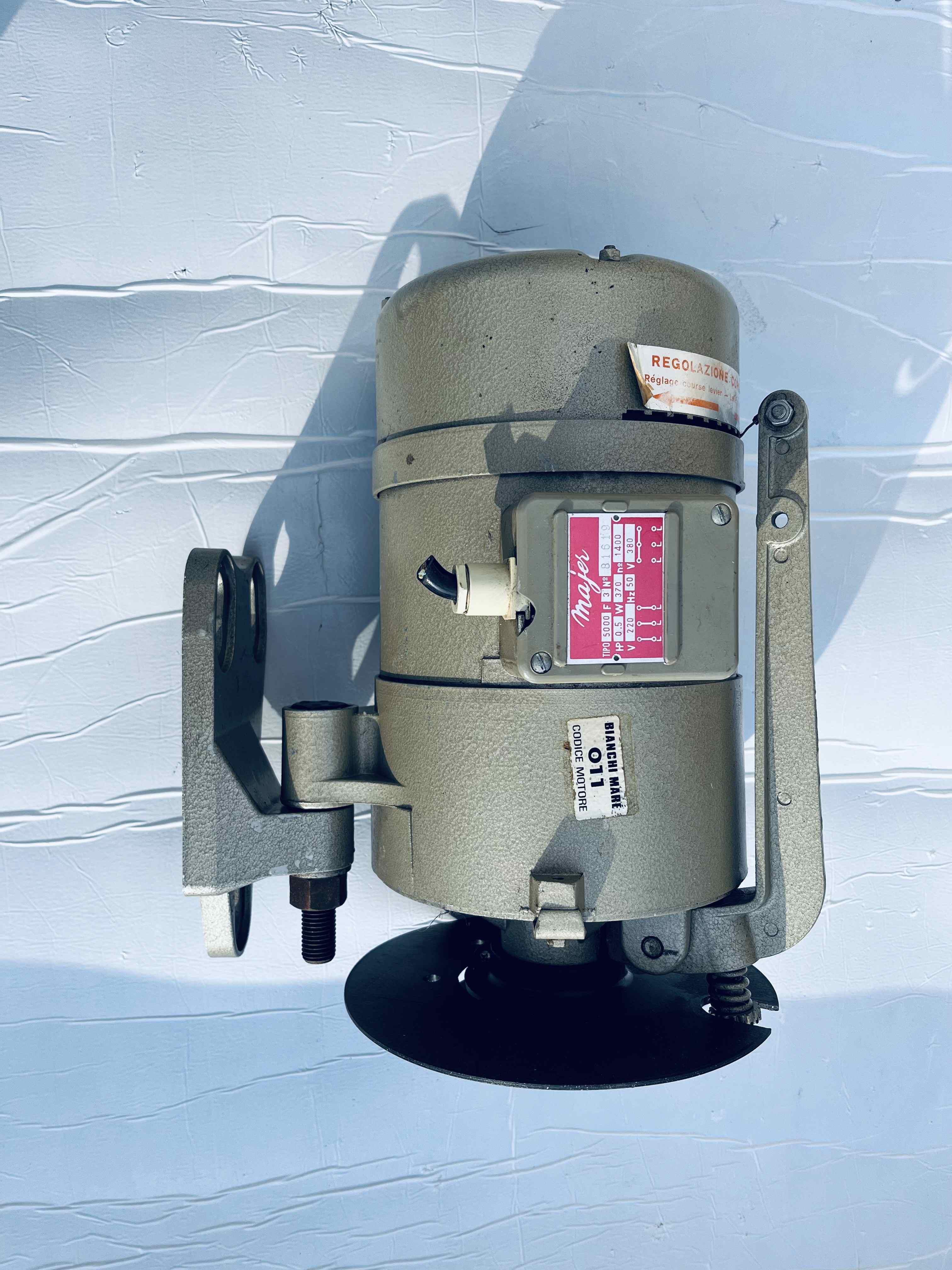MAJER Motore macchina da Cucire trimonofase - 1400 GIRI in vendita - foto 6