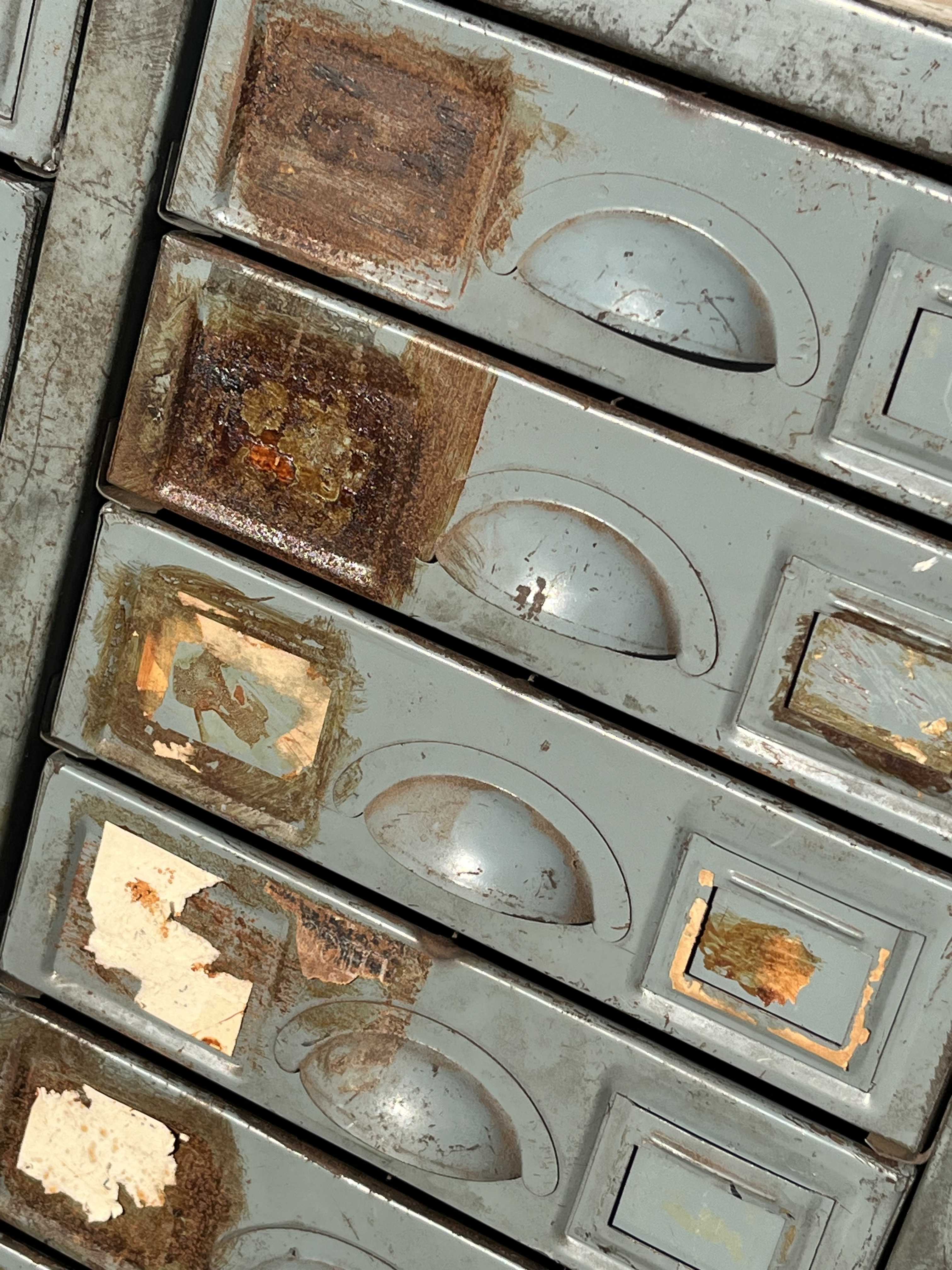 Cassettiere in metallo usate in vendita - foto 3