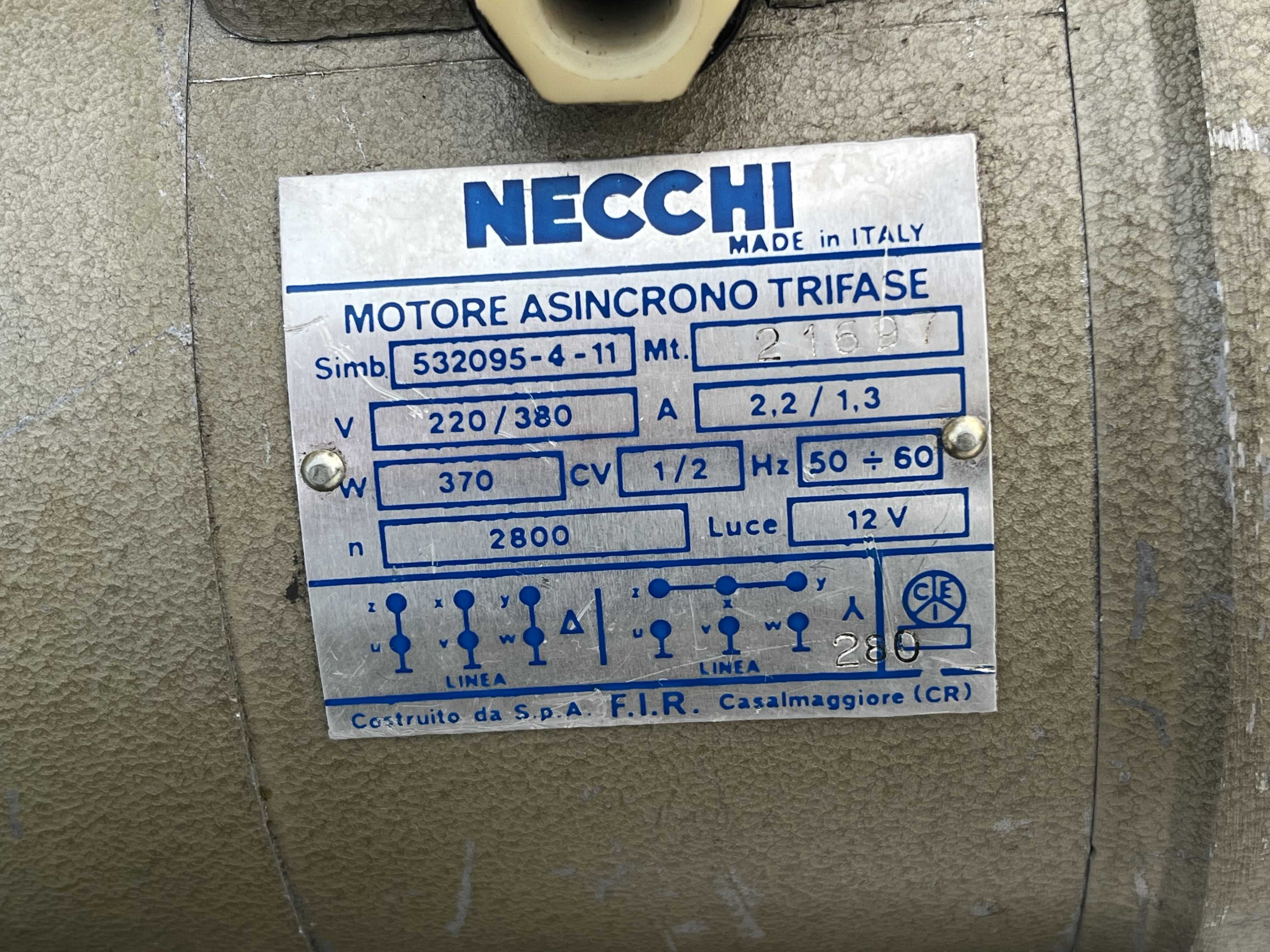 F44 NECCHI Motore macchina da Cucire 2800 giri in vendita - foto 3