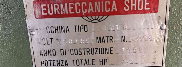 Euromeccanica B71D ugualizzatrice in vendita - foto 2