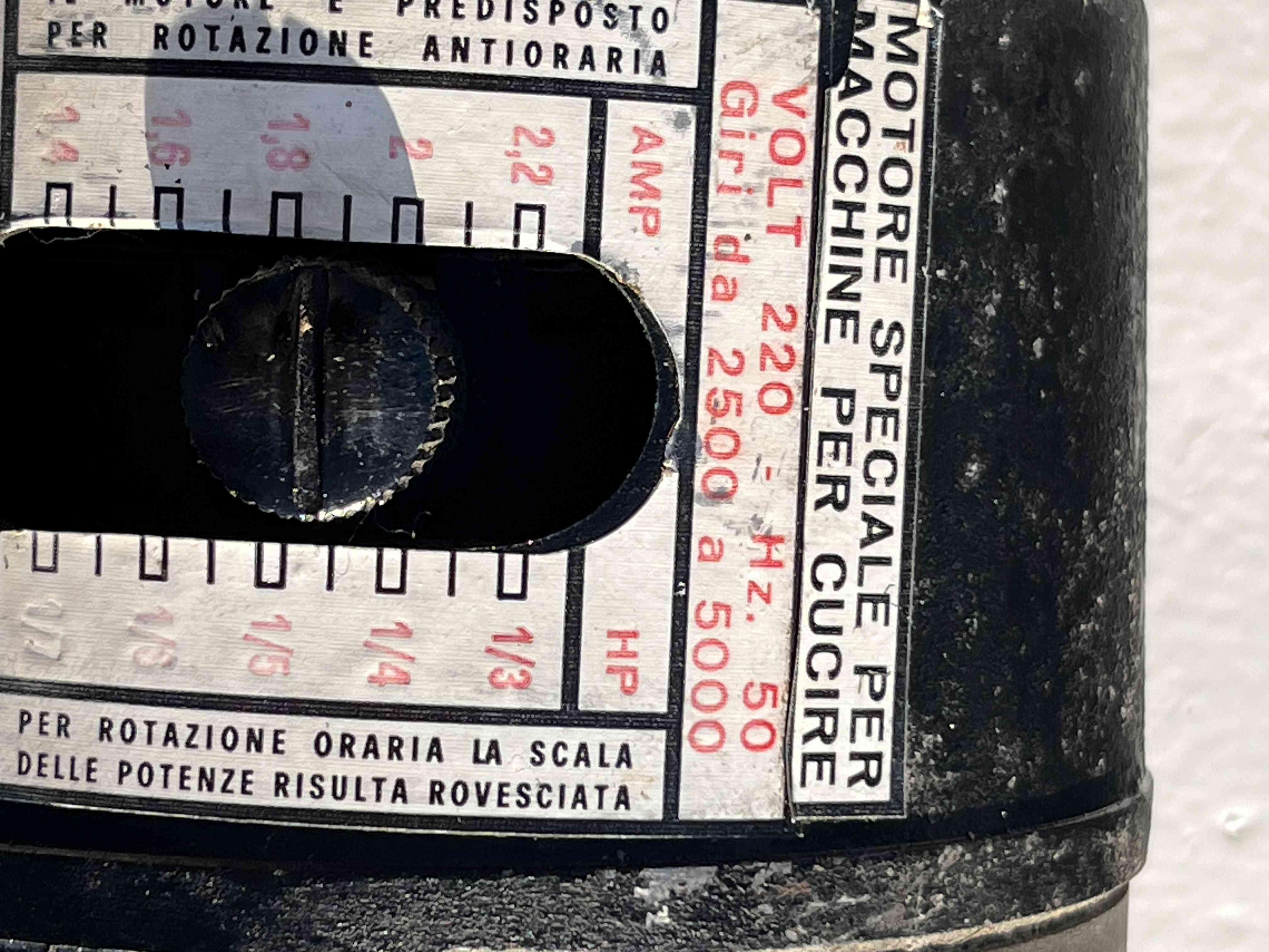 F34 Motore macchina da Cucire monofase in vendita - foto 7