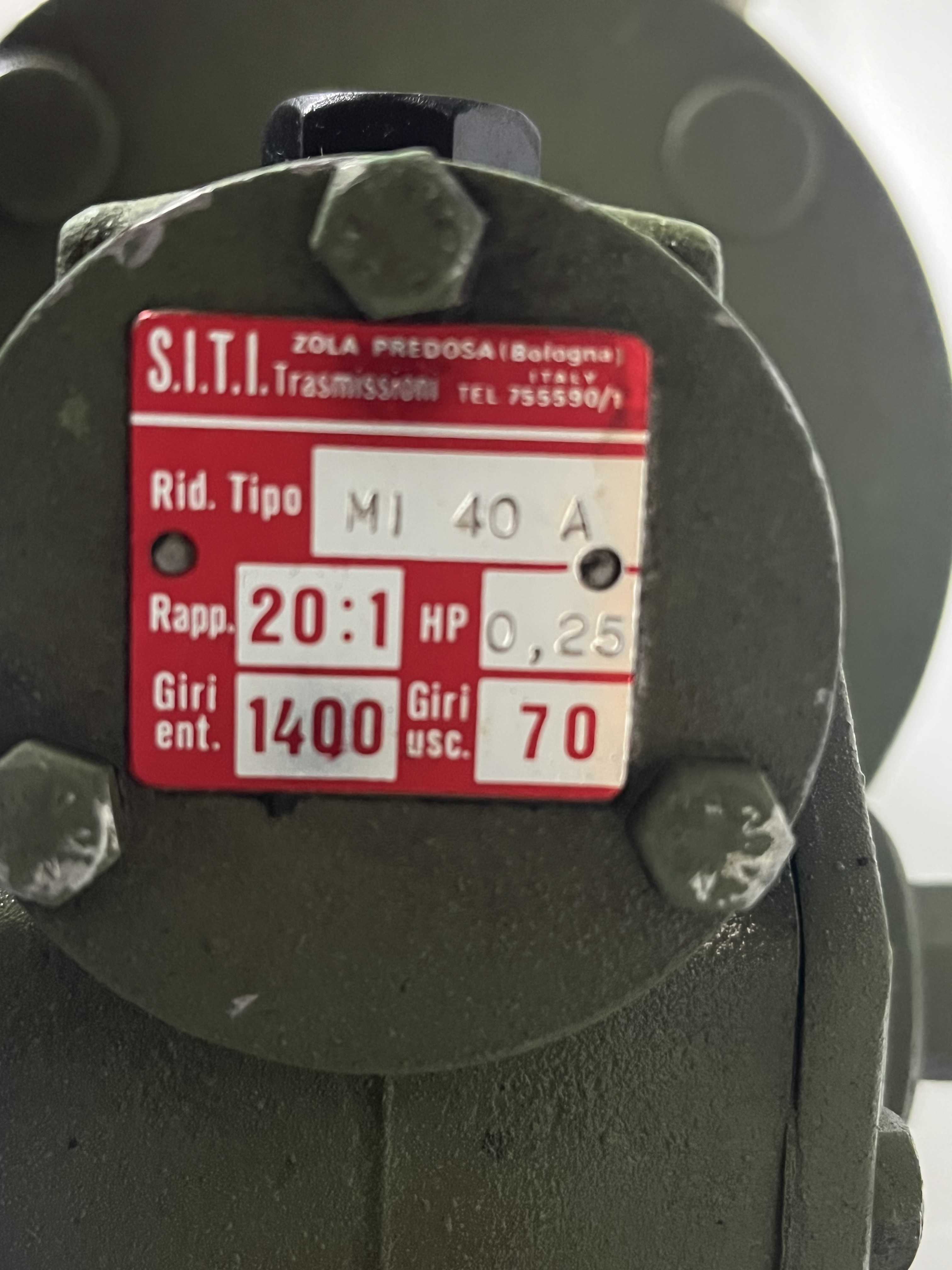 Motoriduttore HP 0,25 – 20:1 1400 giri in vendita - foto 14