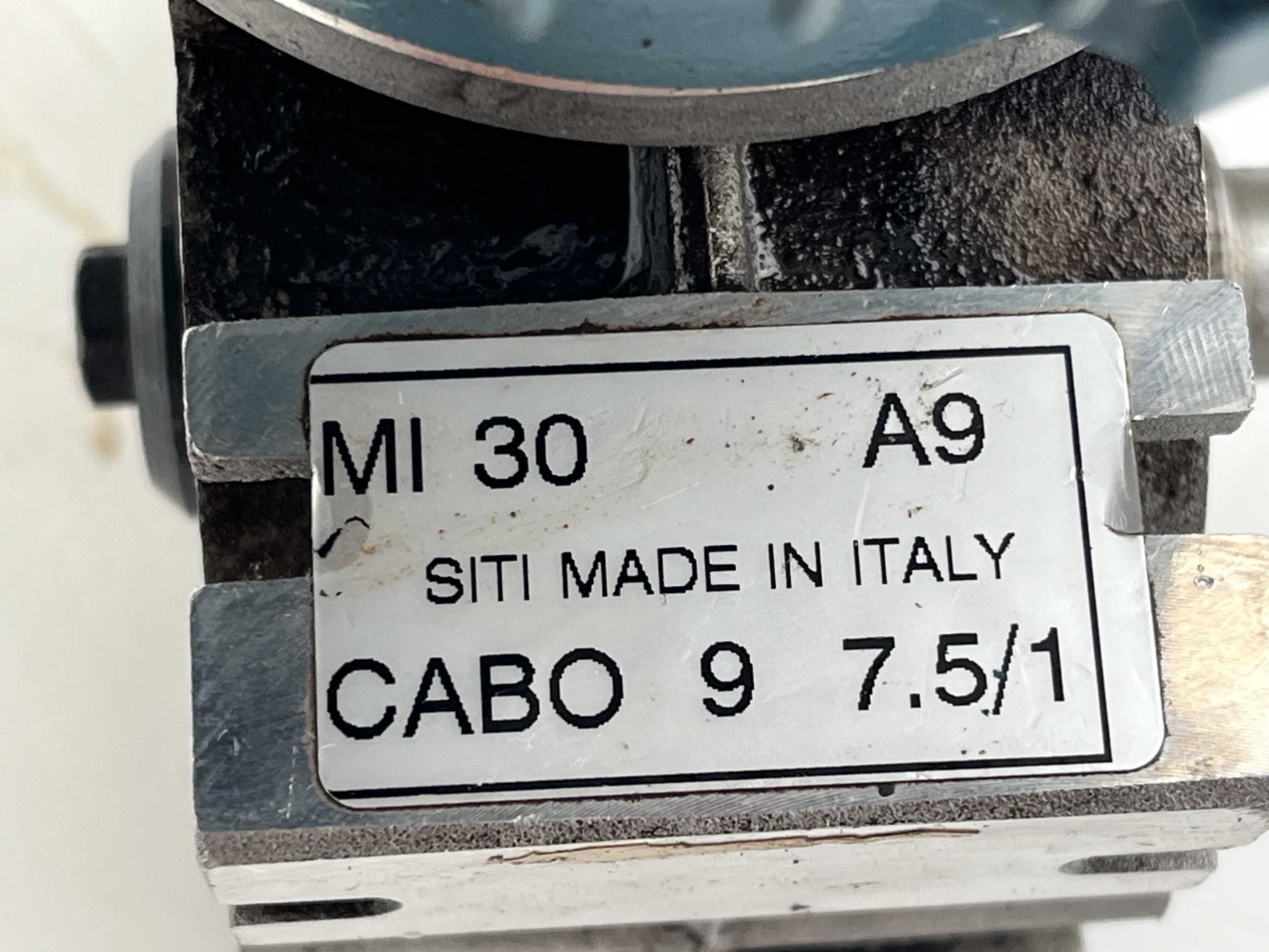 ABB Motoriduttore Kw 0,10 + Riduttore SITI 7,5/1 in vendita - foto 7