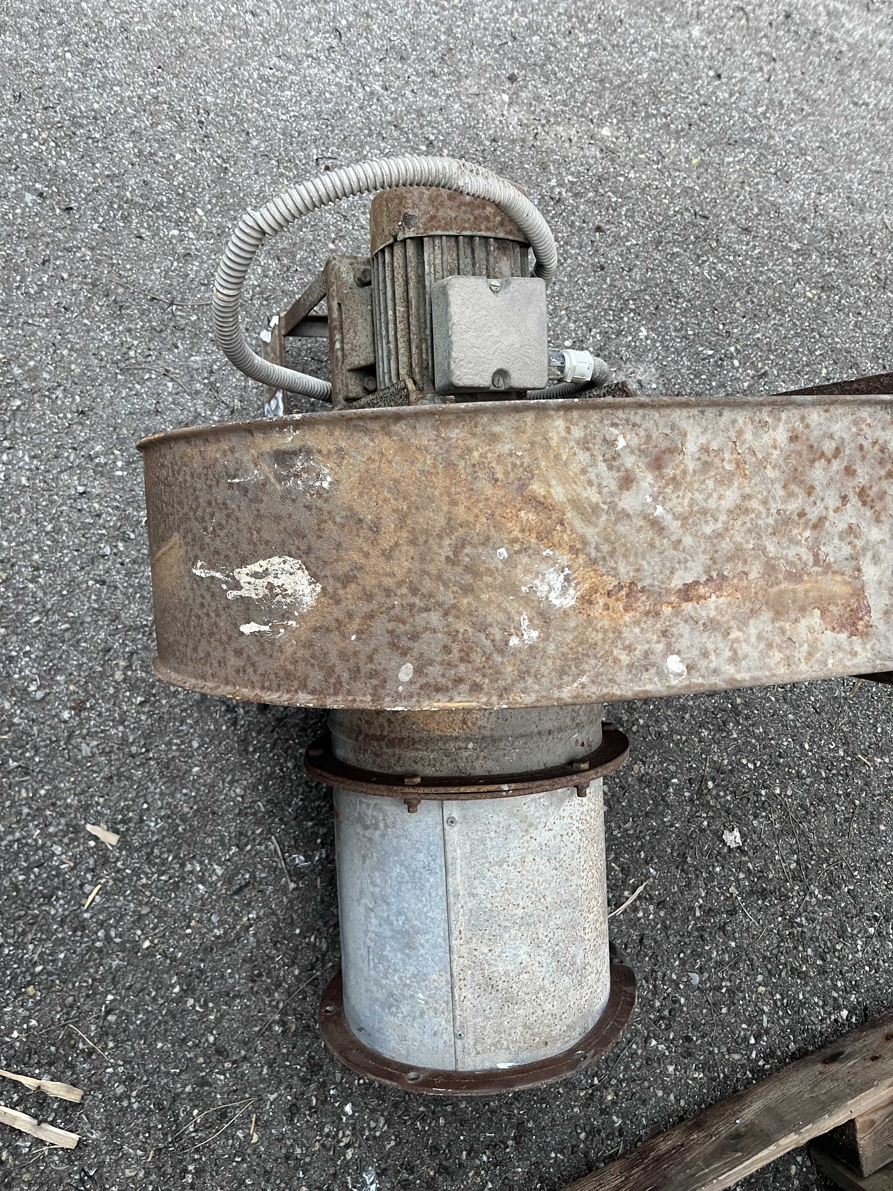 Girante e motore da 0,75 Hp per impianto aspirazione in vendita - foto 7