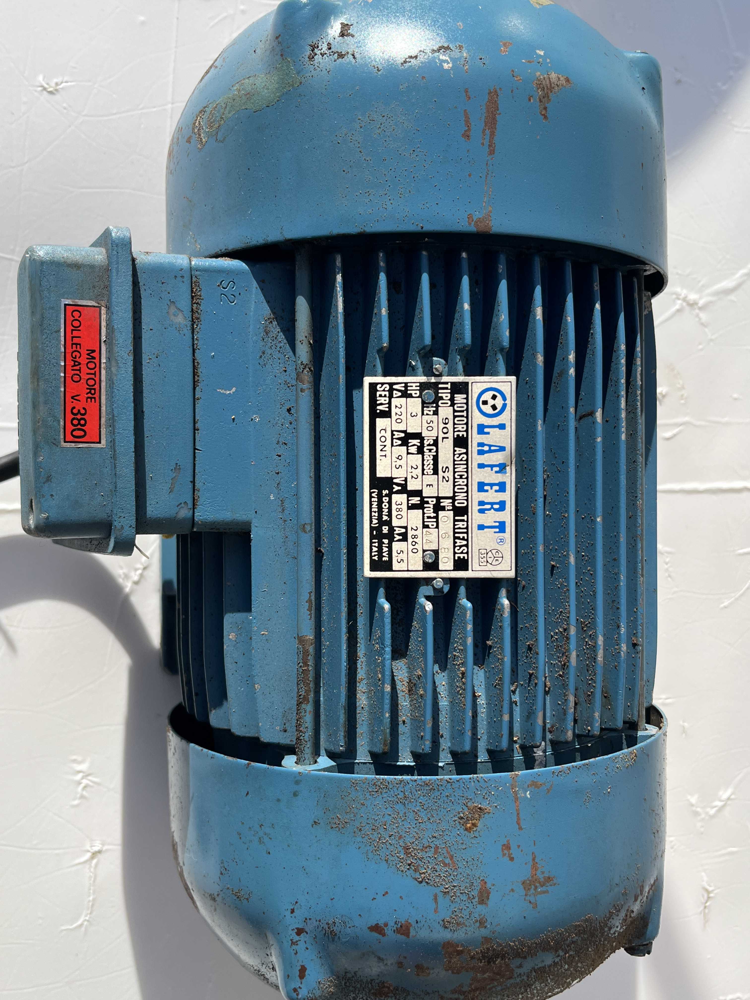 Motore Trifase bialbero HP 3 doppia velocità  in vendita - foto 8