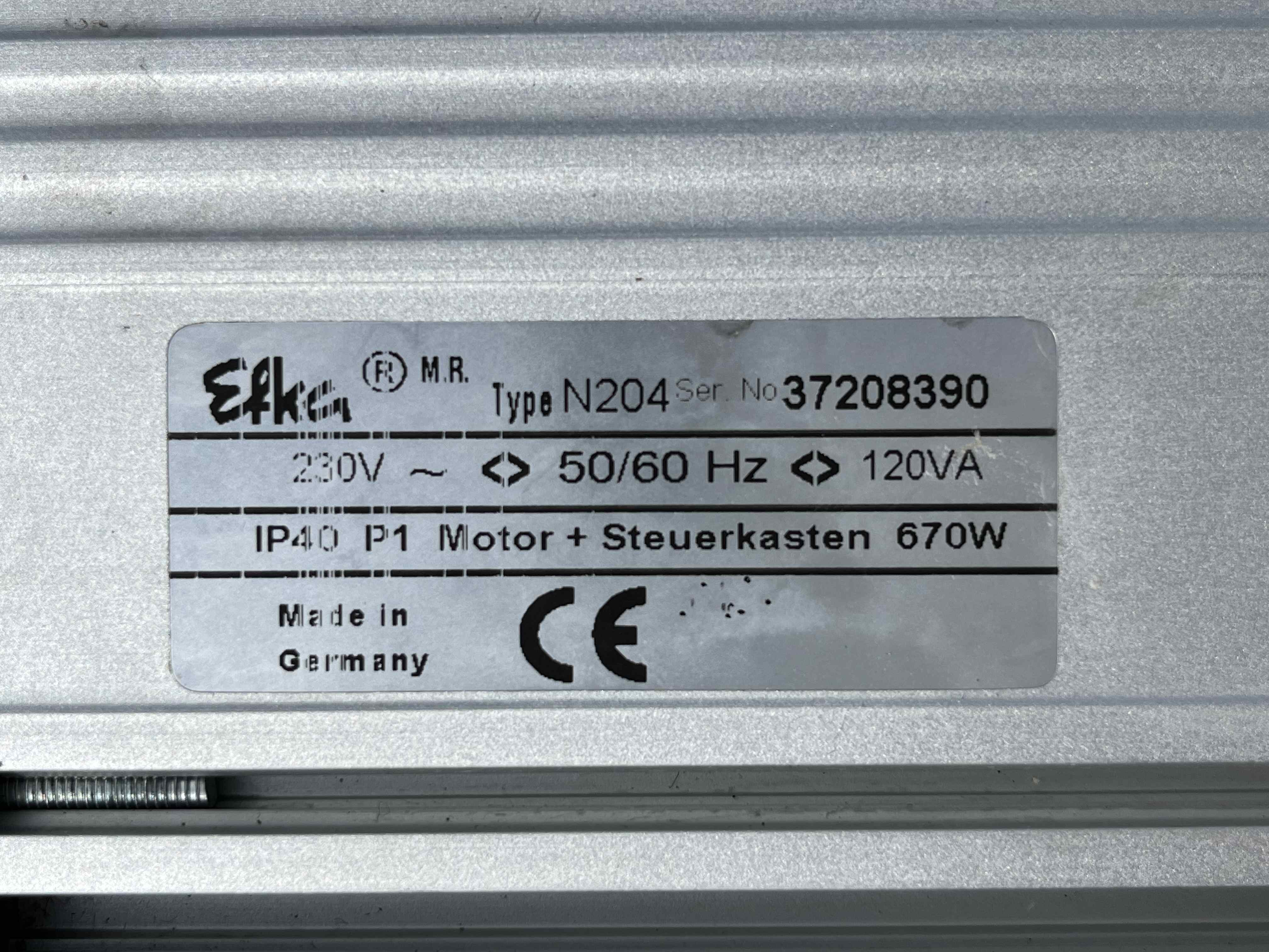 Efka DA320G + Motore DC1550 in vendita - foto 7
