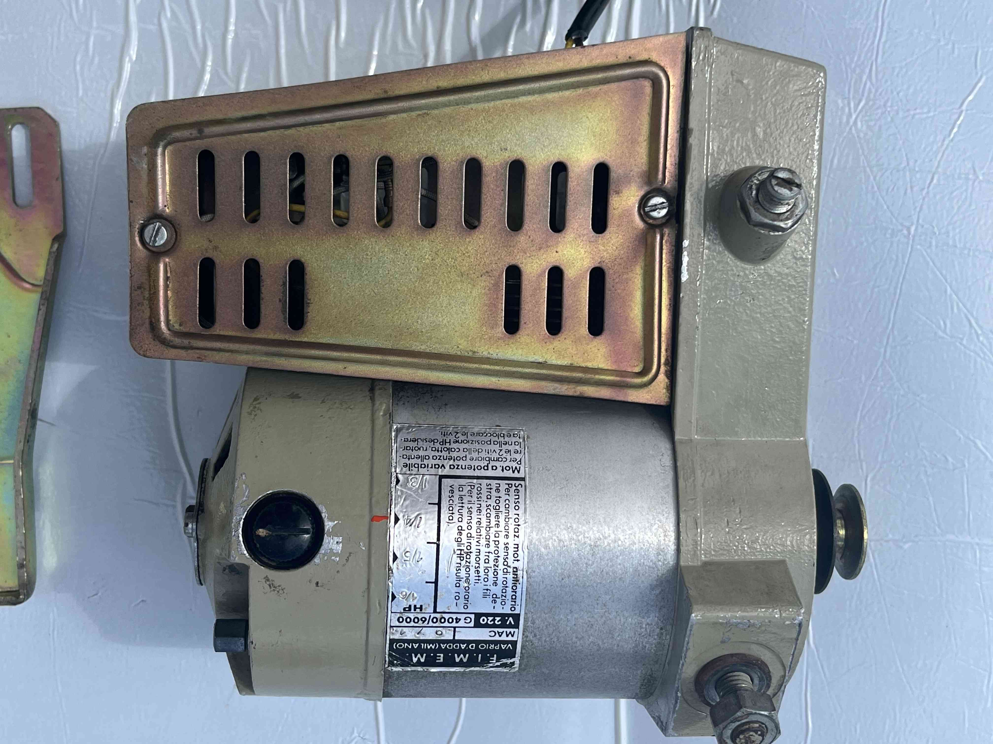 F.I.M.E.M Motore macchina da Cucire 4000/6000 GIRI in vendita - foto 4