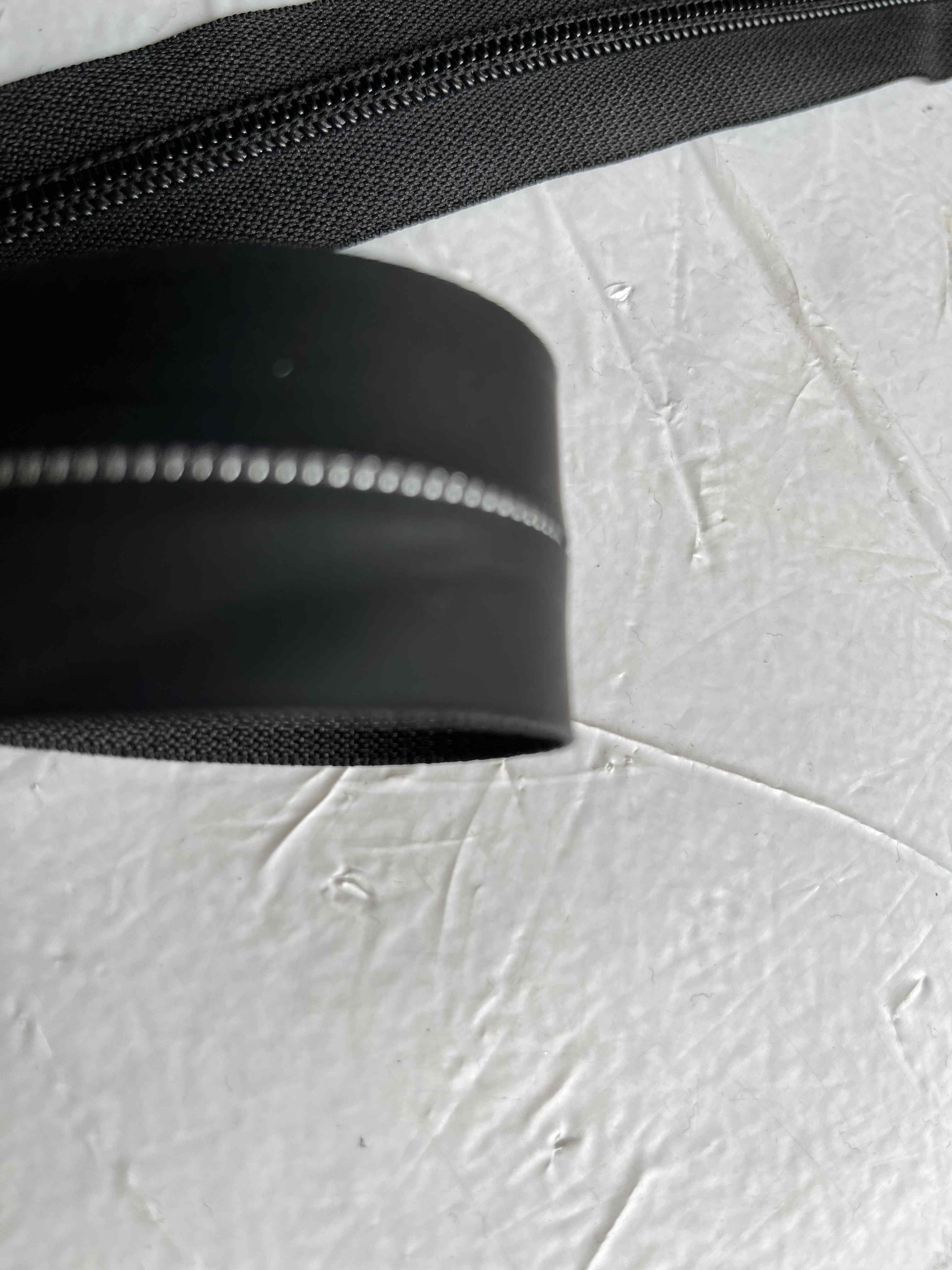 stock Cerniere lampo in metallo da 25 cm colore nero  in vendita - foto 12