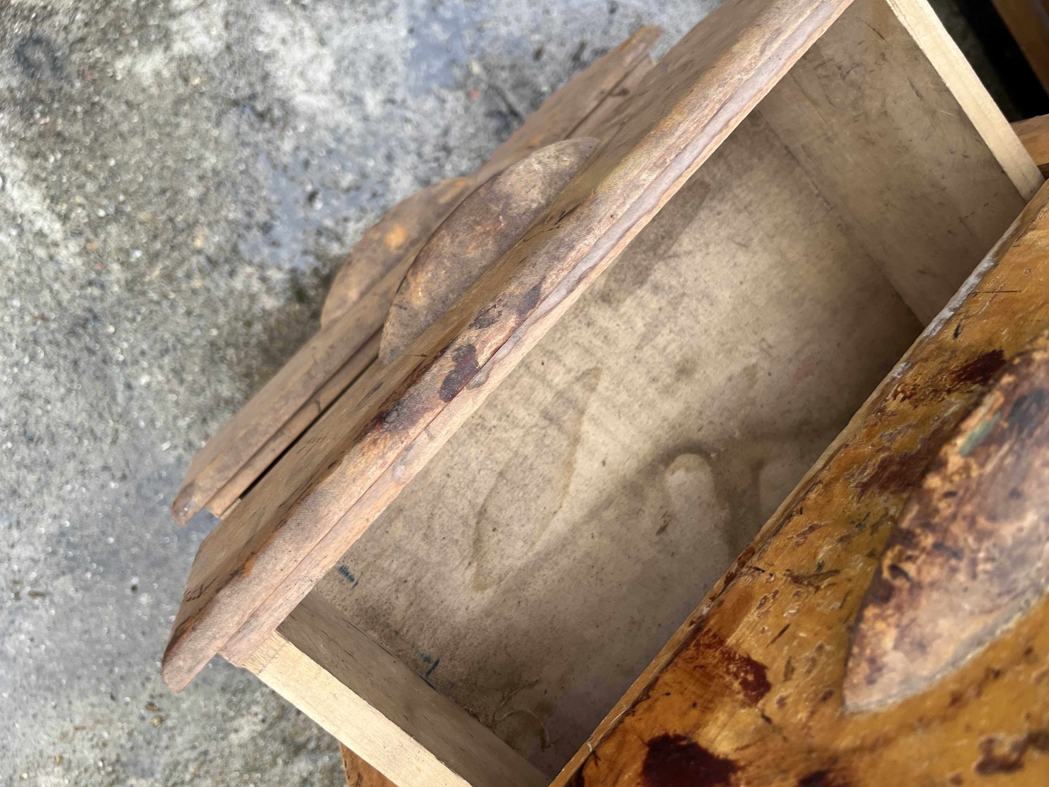 Scrivania ufficio legno vintage anni 60 in vendita - foto 4