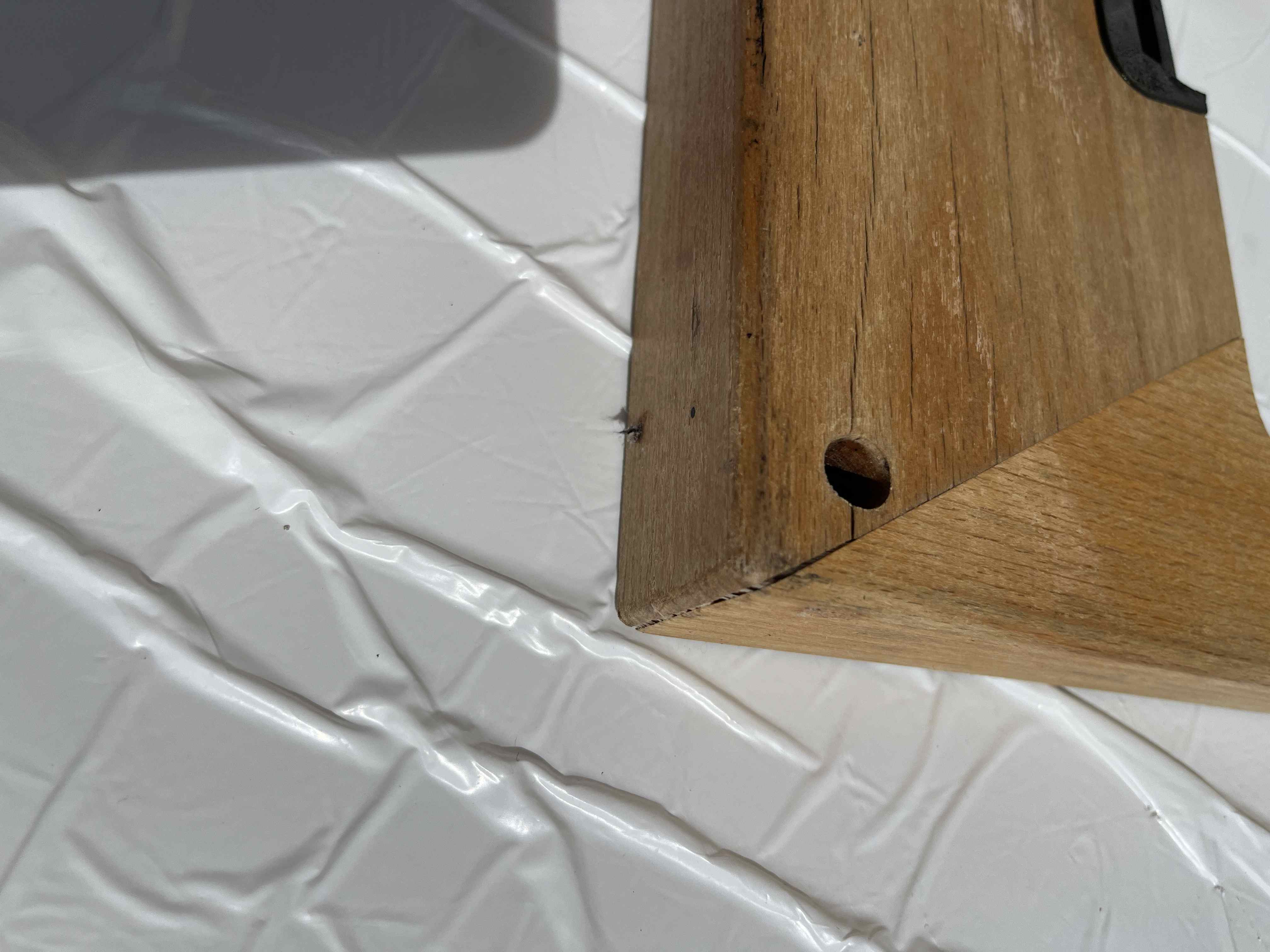 Supporto inclinato legno tavolo macchina colonna  in vendita - foto 5