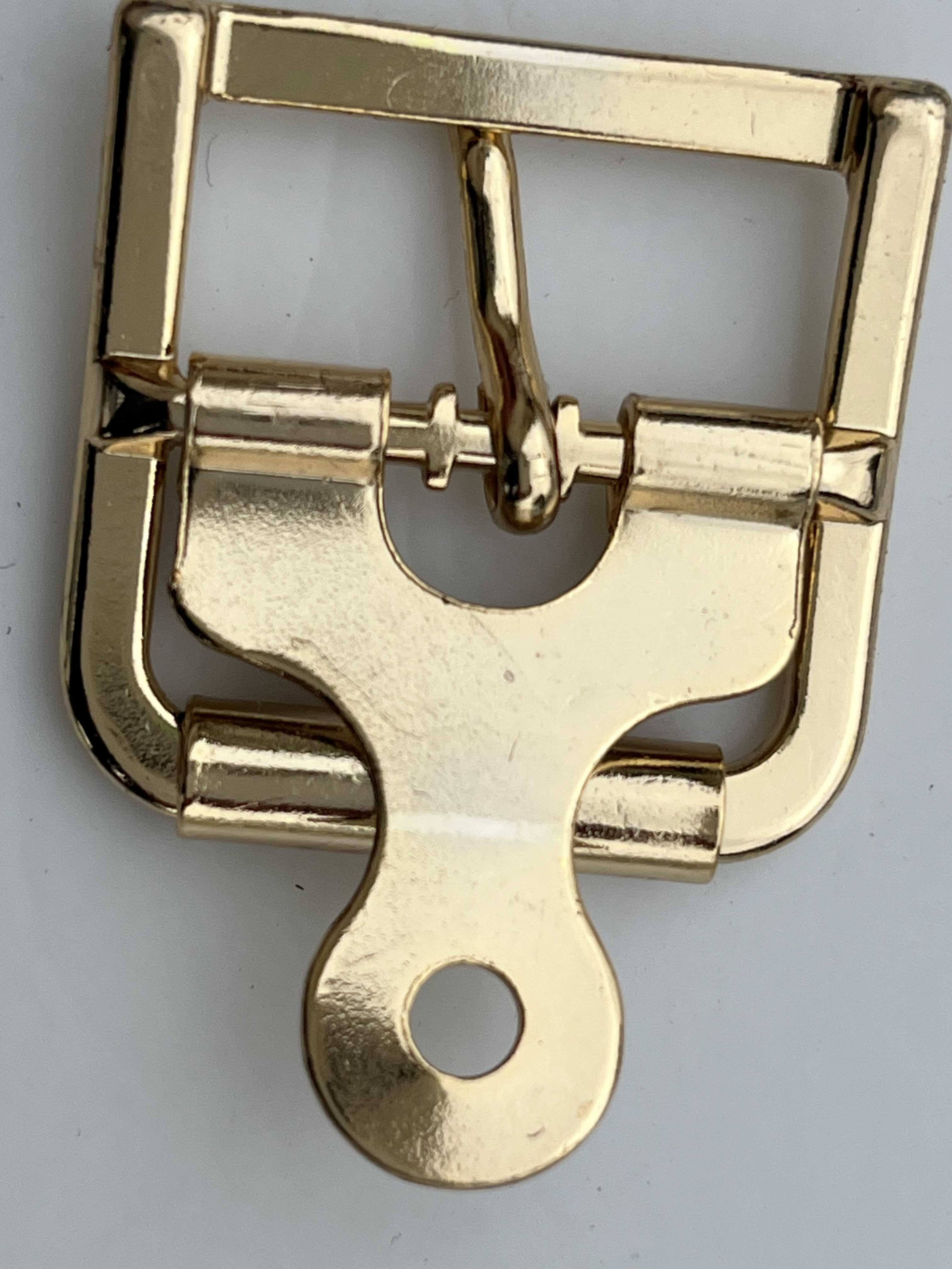 Stock Fibbie a rivetto metallo oro da 25 mm – Pz. 1.000 in vendita - foto 4