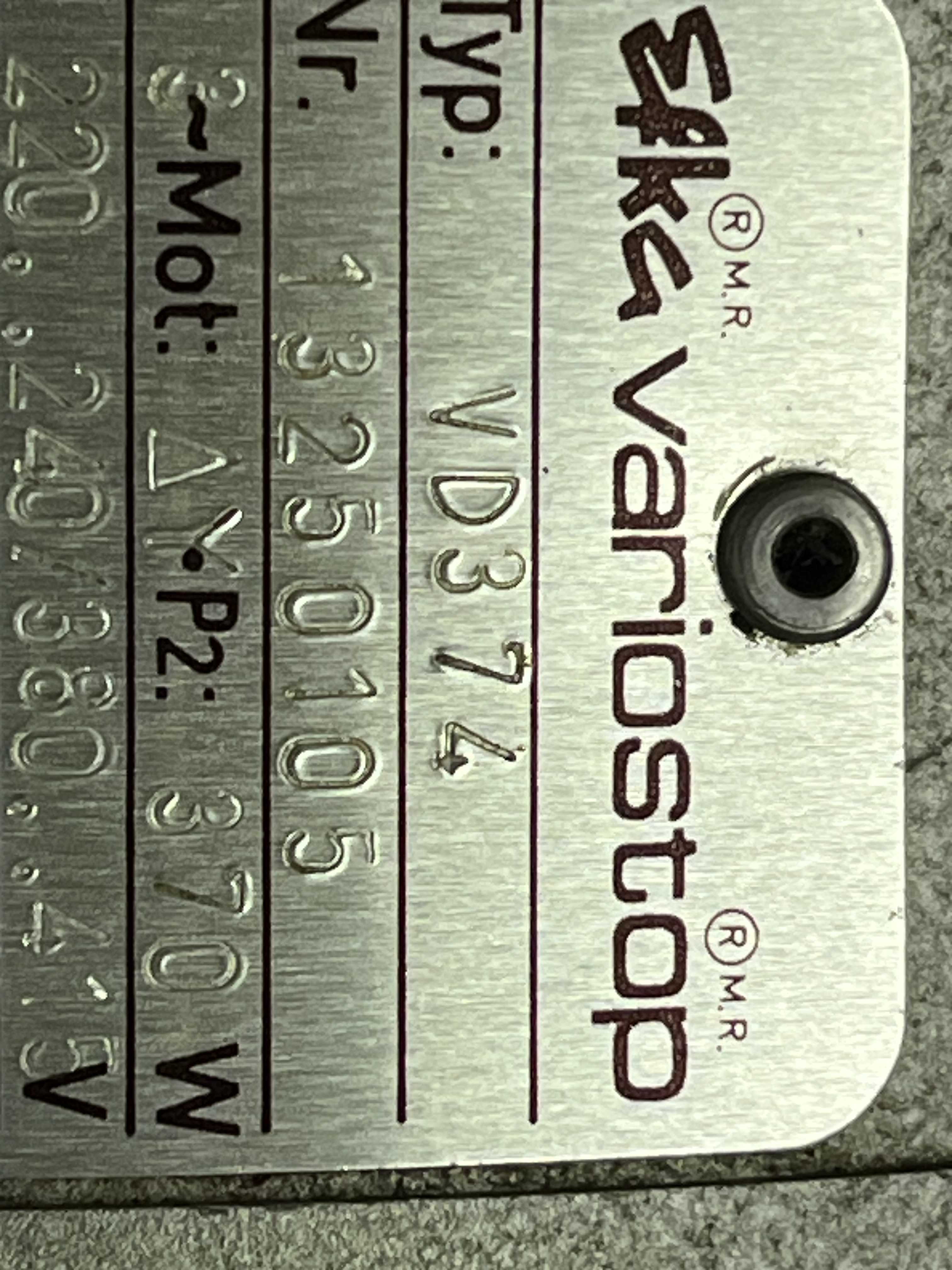 Motore EFKA Variostop VD 374 in vendita - foto 10