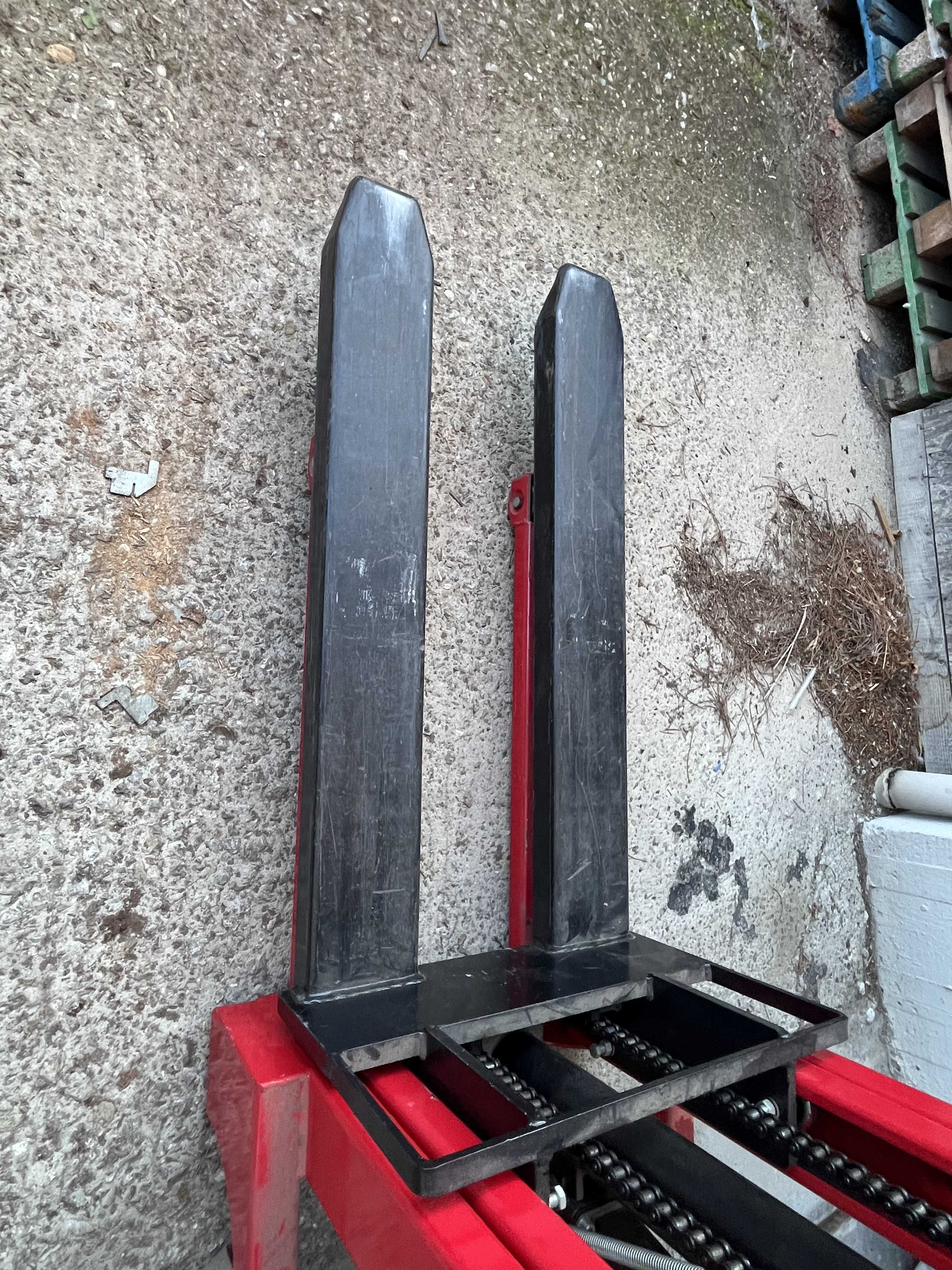 Carrello elevatore manuale – 1000 kg a 2500 mm in vendita - foto 11