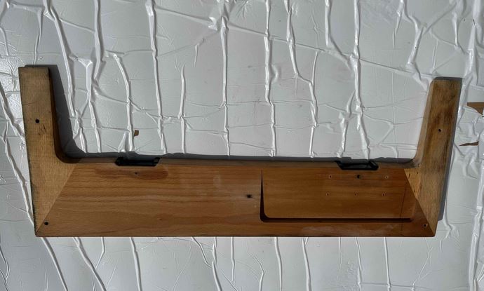 Supporto inclinato legno tavolo macchina colonna in vendita - foto 3