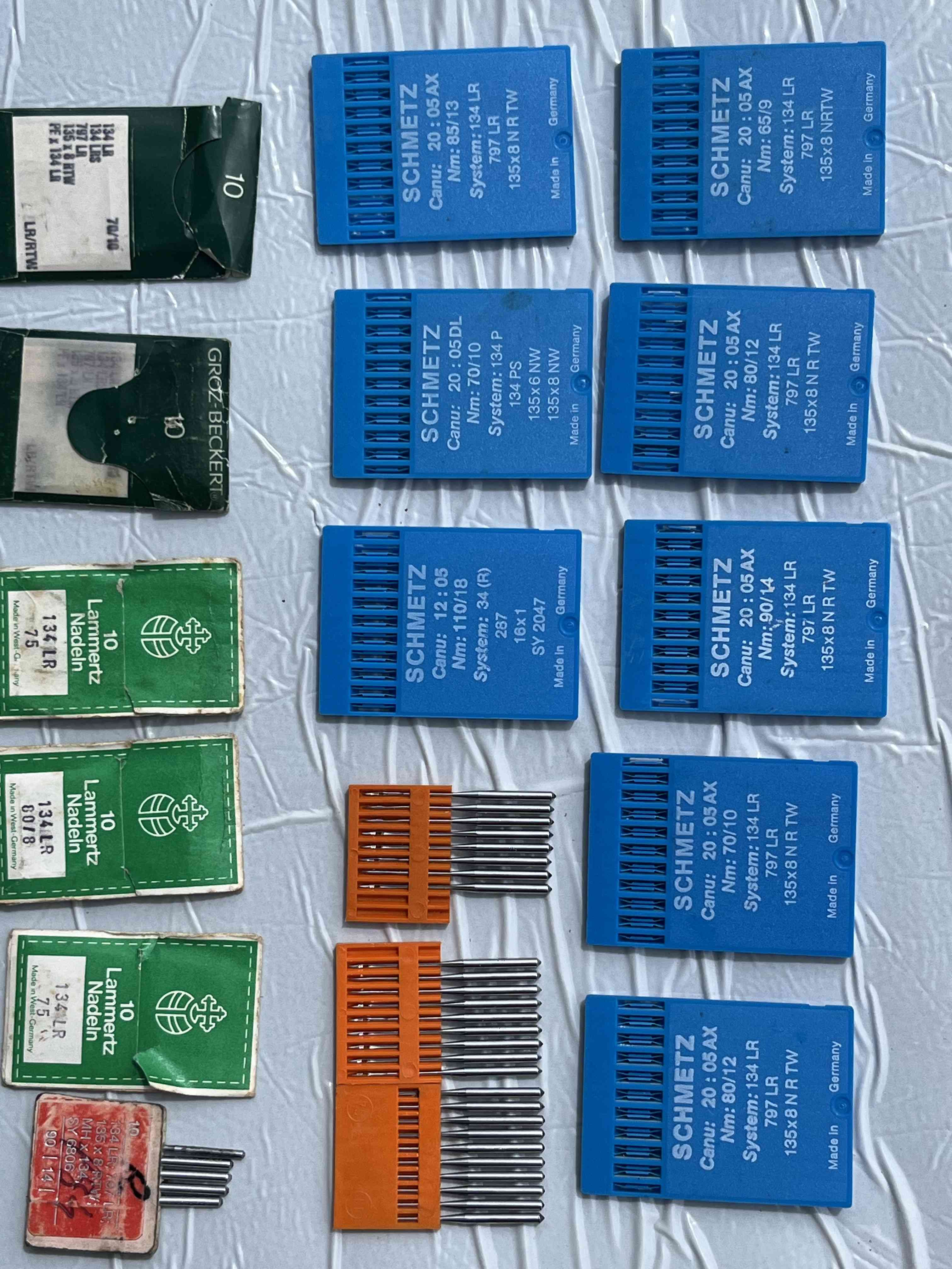 130 Aghi macchina per cucire la pelle in vendita - foto 8