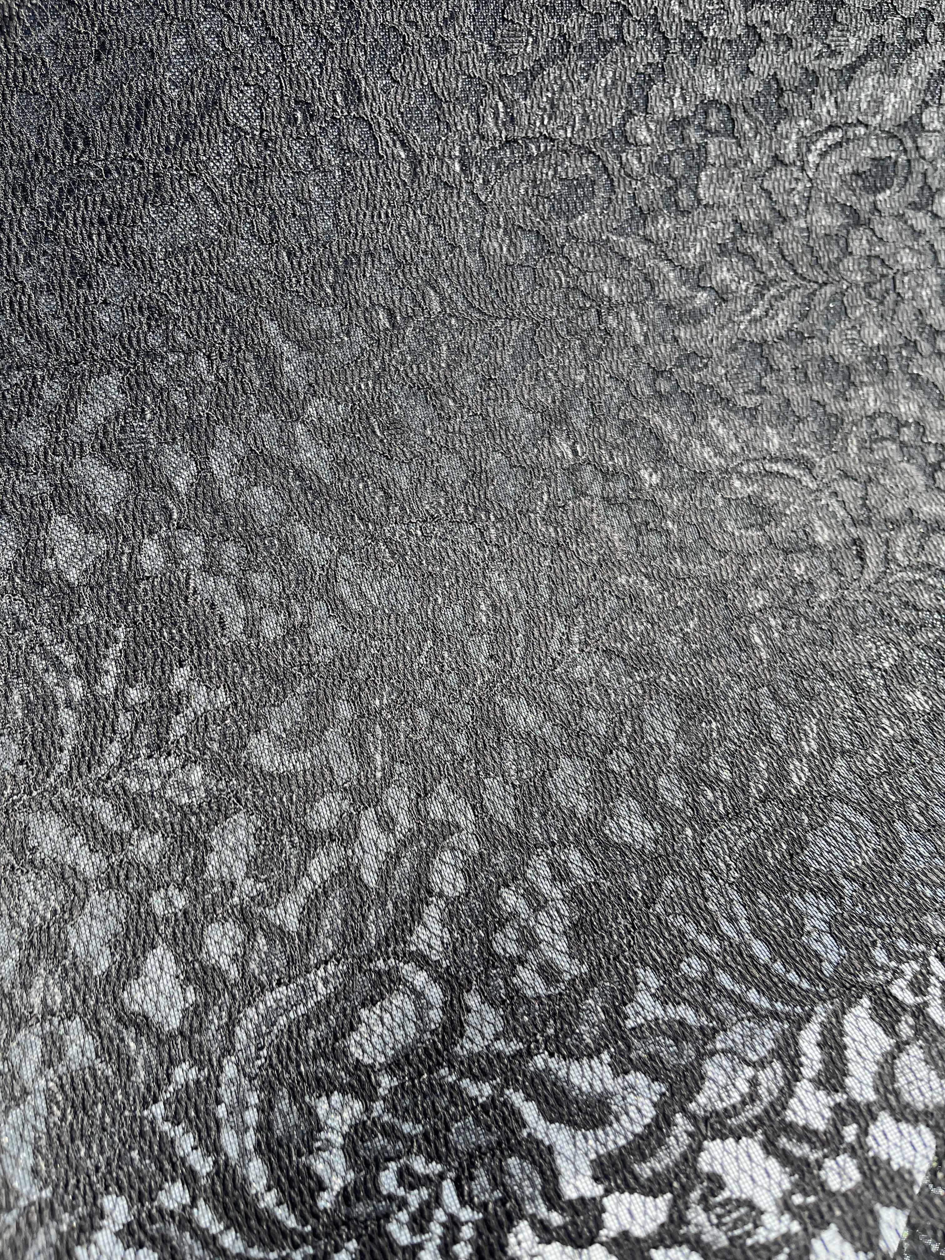 Stock pizzo sintetico nero  in vendita - foto 2